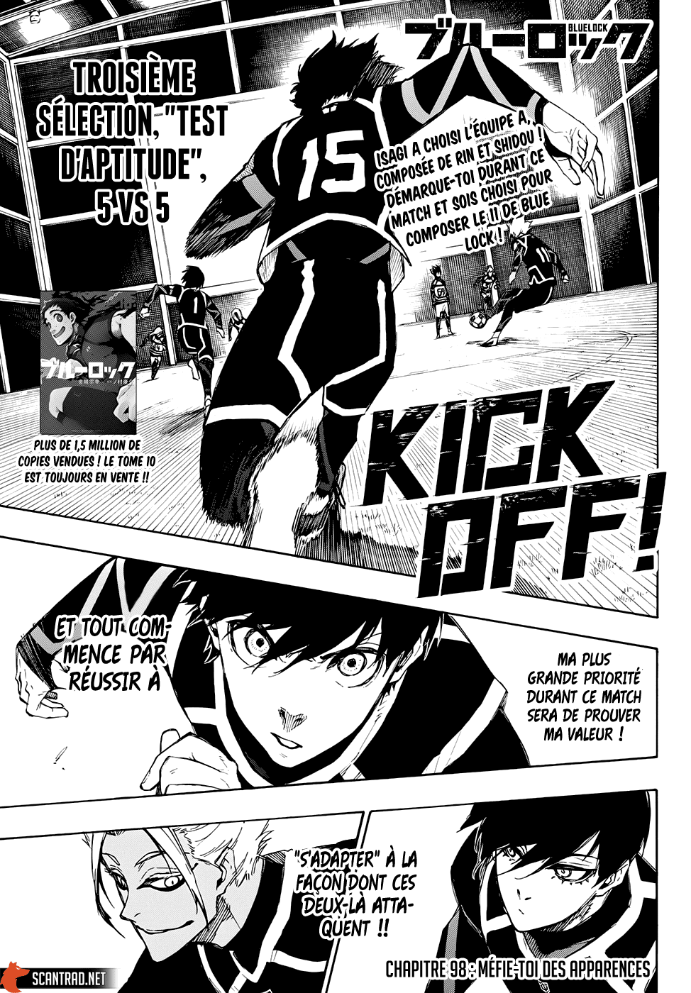 Read Blue Lock (fr) Manga Online