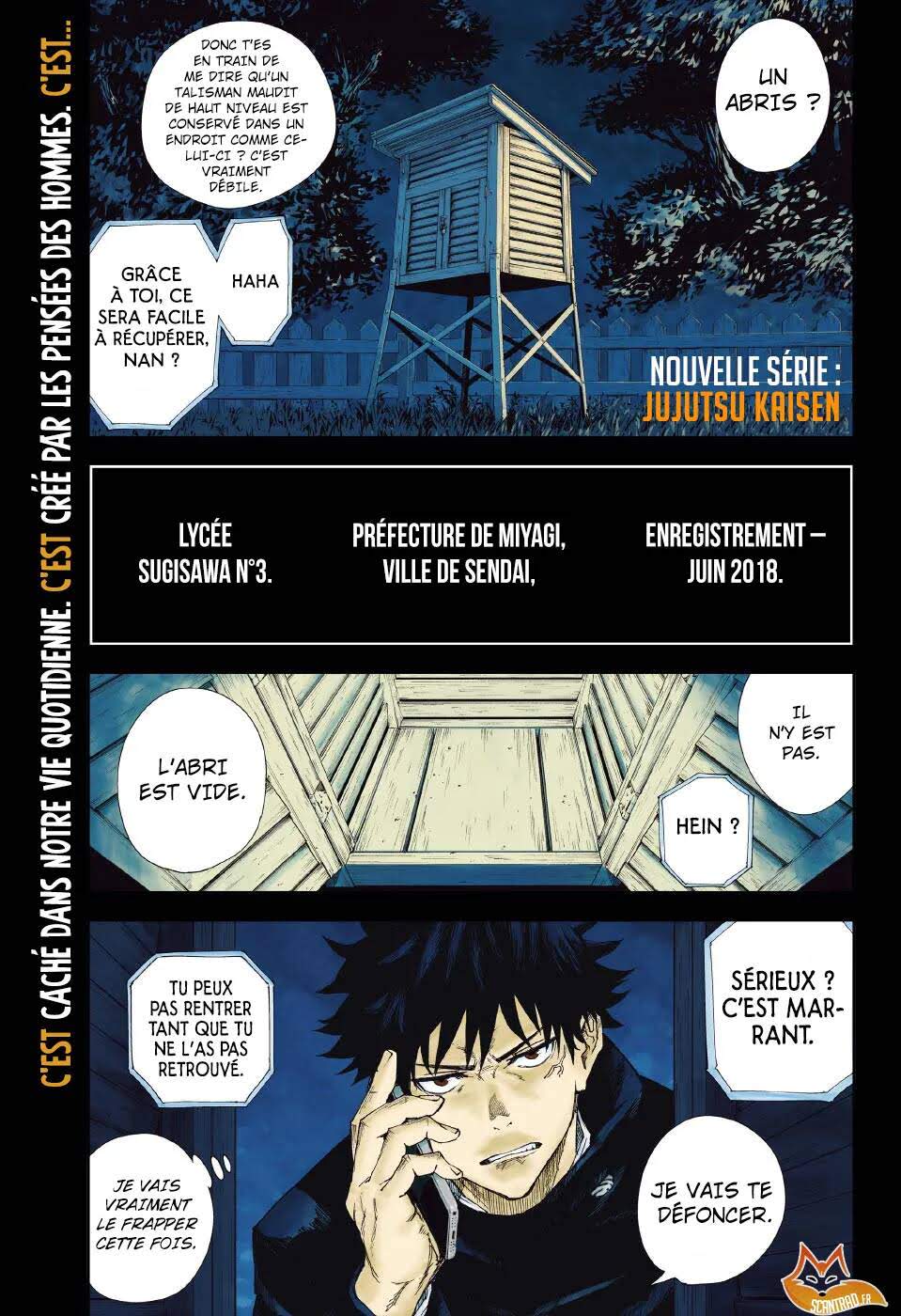 Read Jujutsu Kaisen (fr) Manga Online