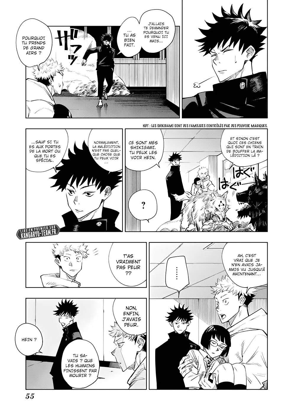 Read Jujutsu Kaisen (fr) Manga Online