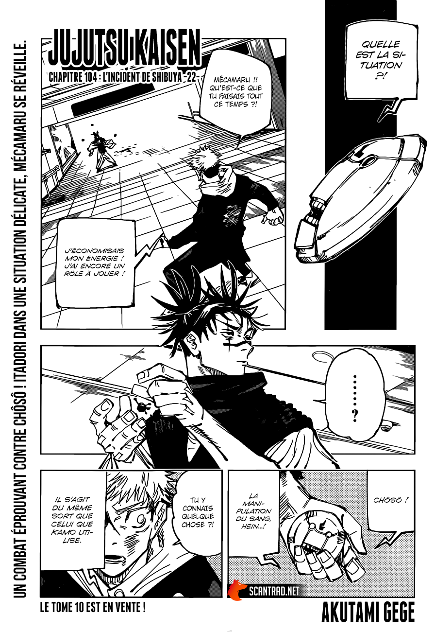 Read Jujutsu Kaisen (fr) Manga Online