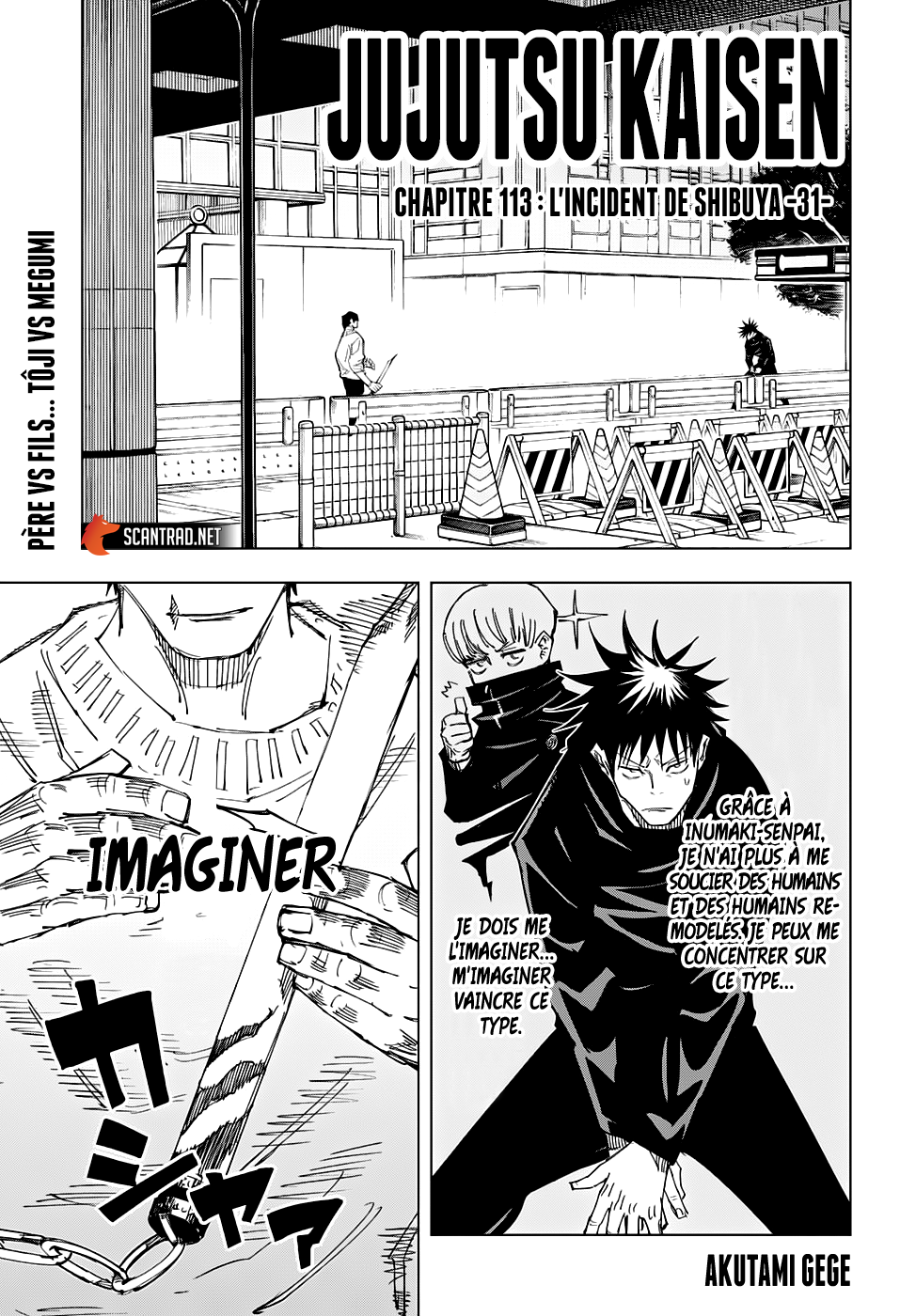 Read Jujutsu Kaisen (fr) Manga Online