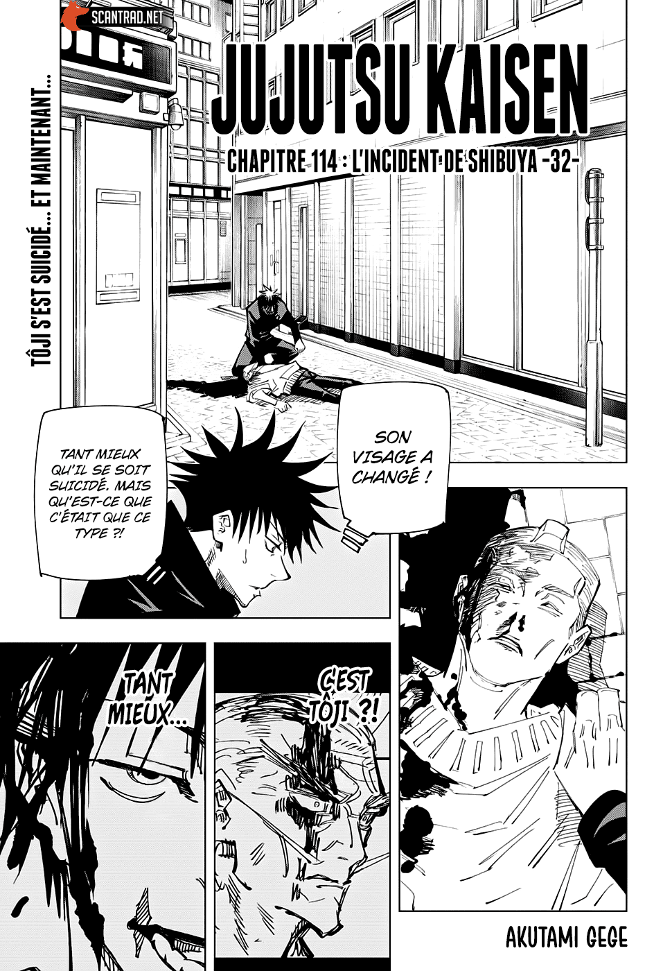 Read Jujutsu Kaisen (fr) Manga Online