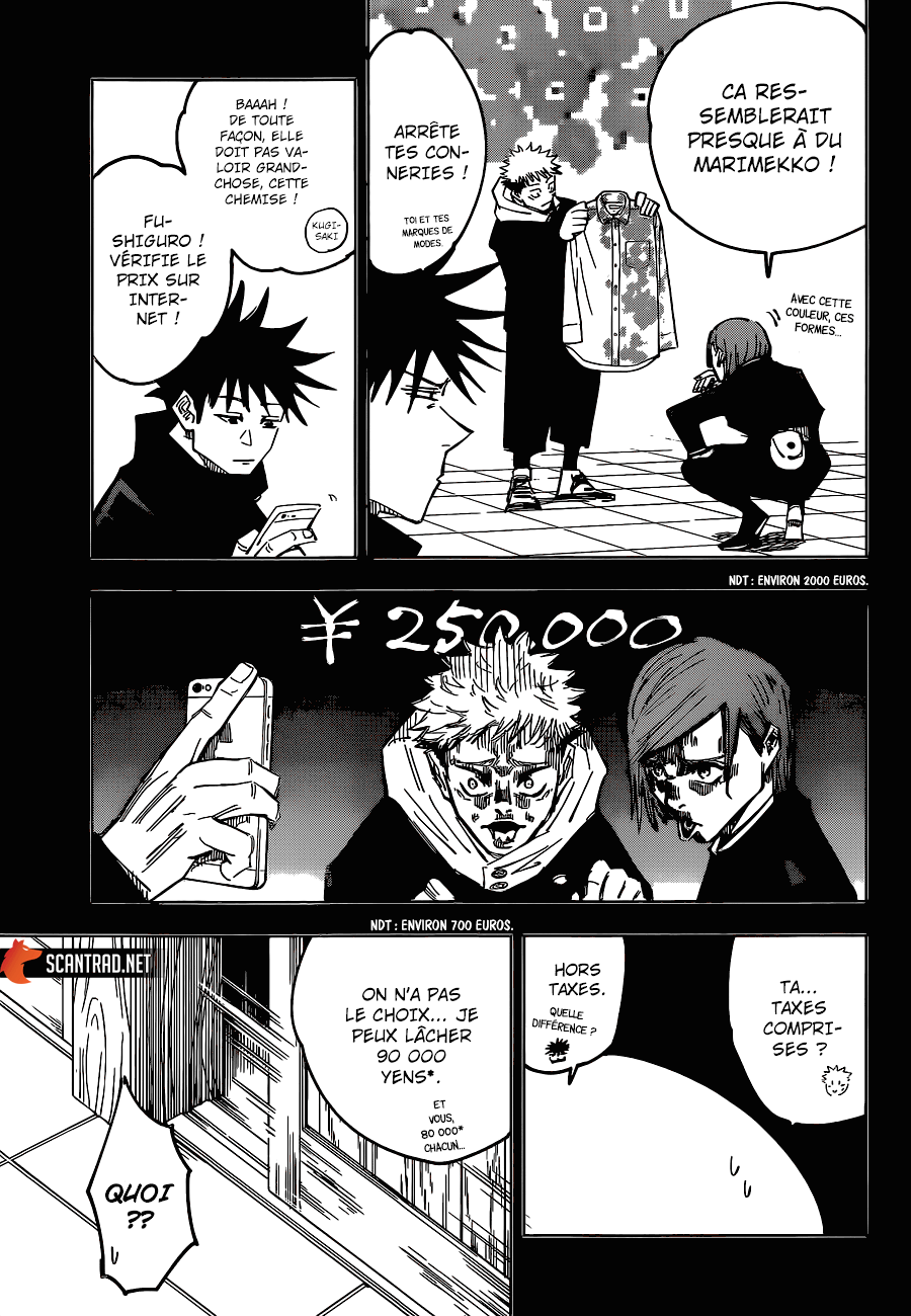 Read Jujutsu Kaisen (fr) Manga Online