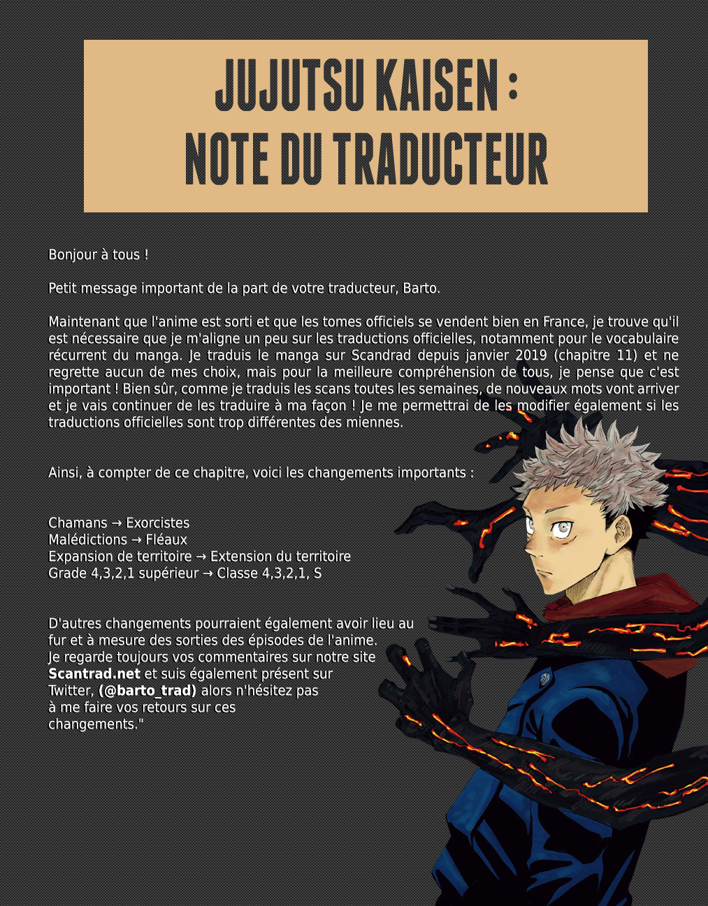 Read Jujutsu Kaisen (fr) Manga Online