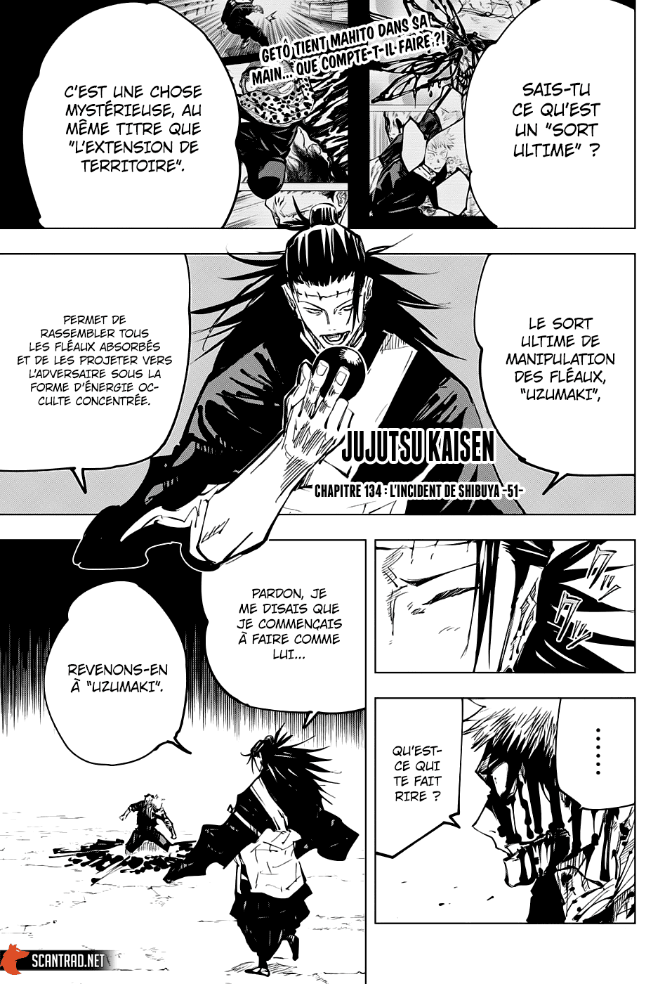 Read Jujutsu Kaisen (fr) Manga Online