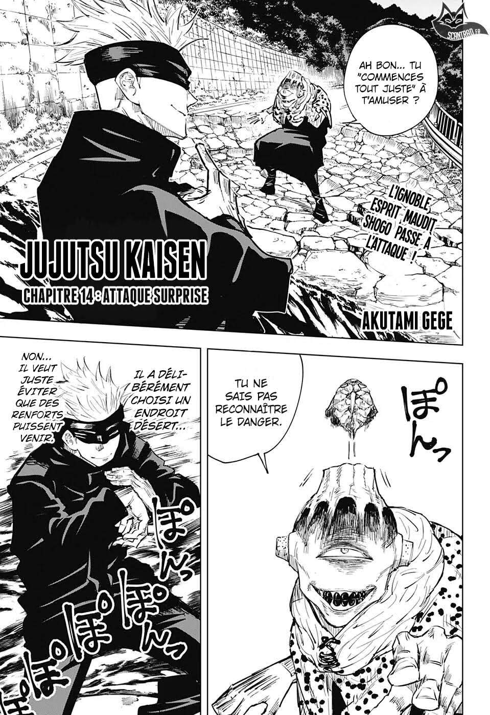 Read Jujutsu Kaisen (fr) Manga Online