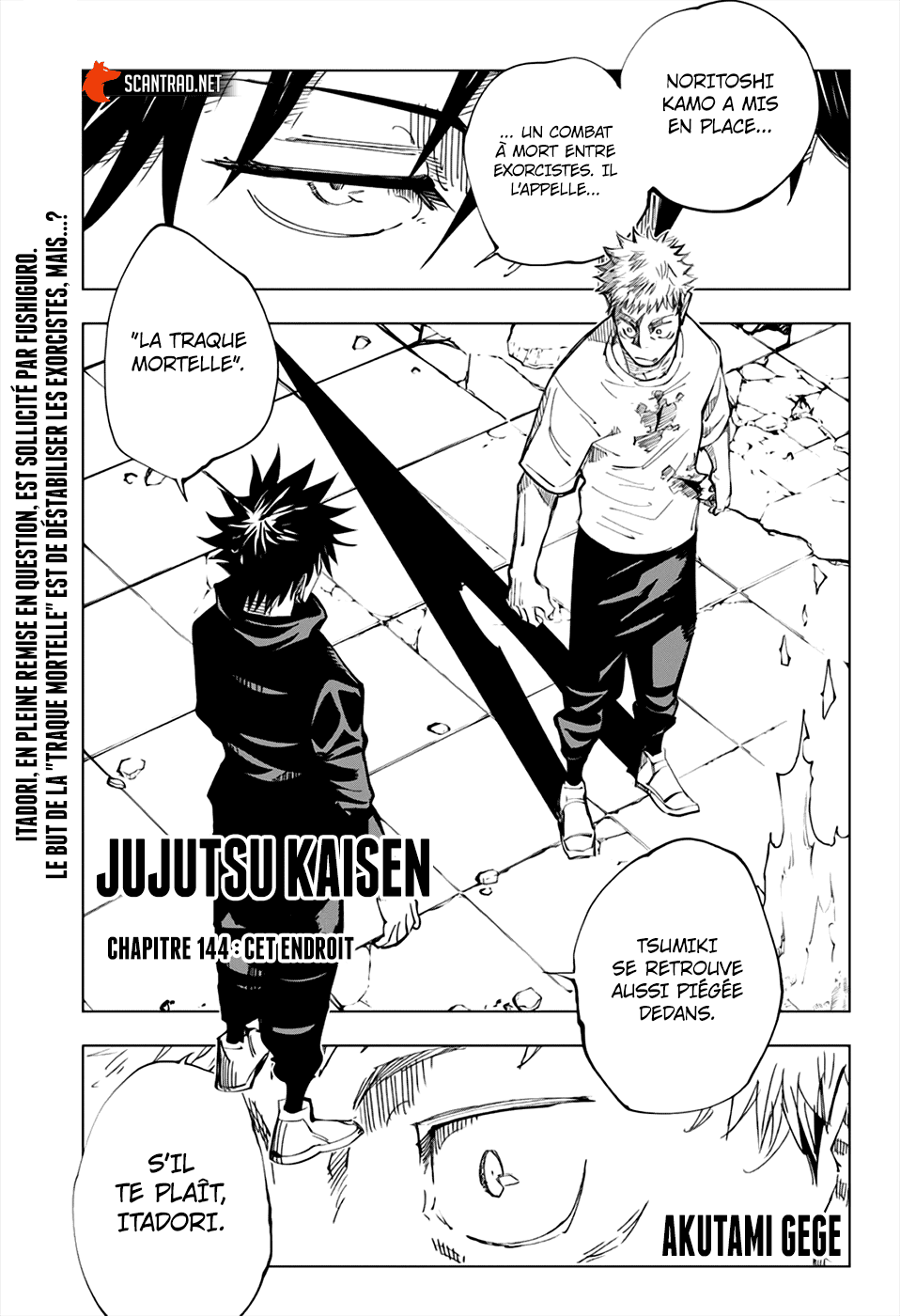 Read Jujutsu Kaisen (fr) Manga Online