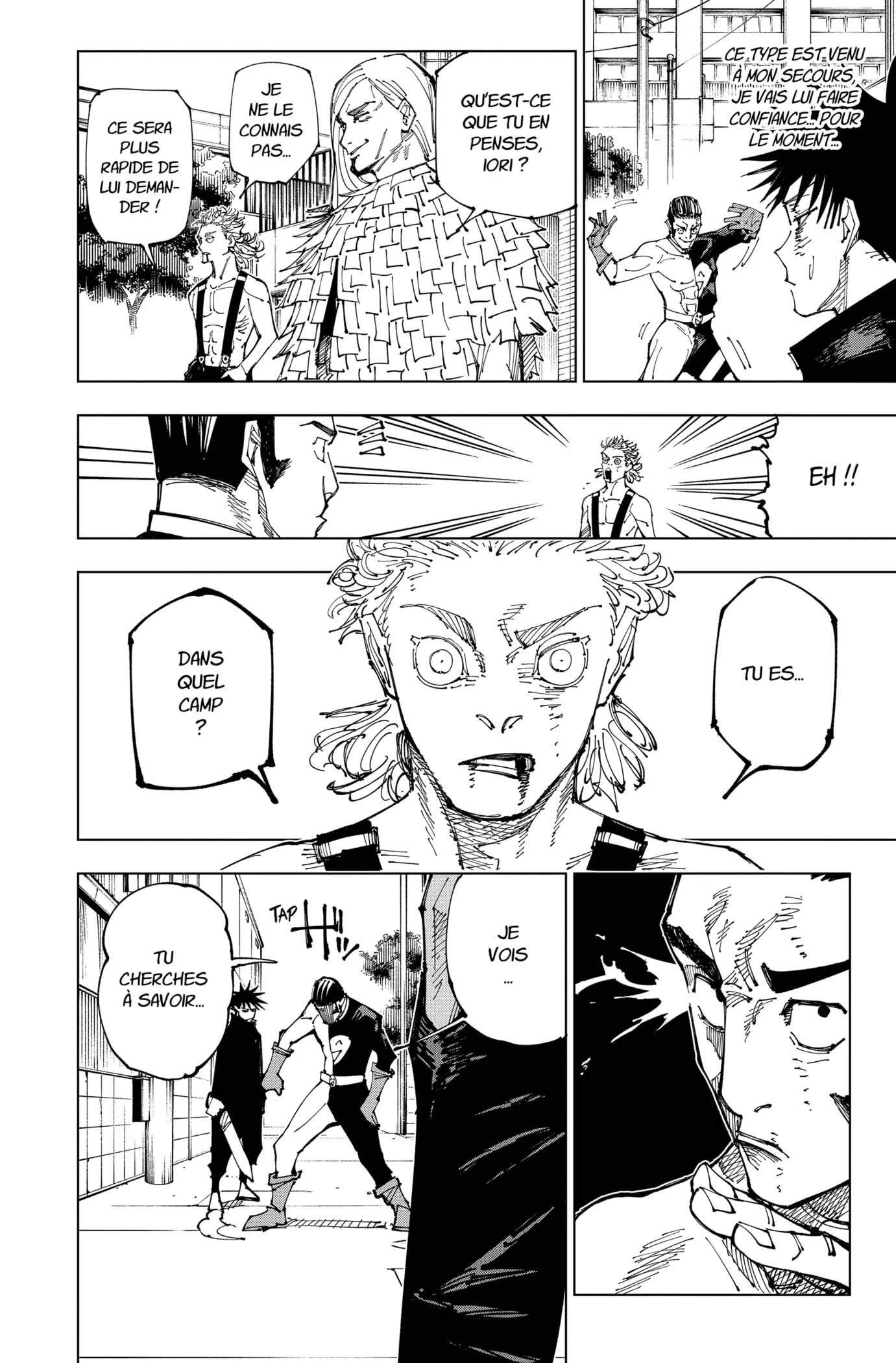 Read Jujutsu Kaisen (fr) Manga Online