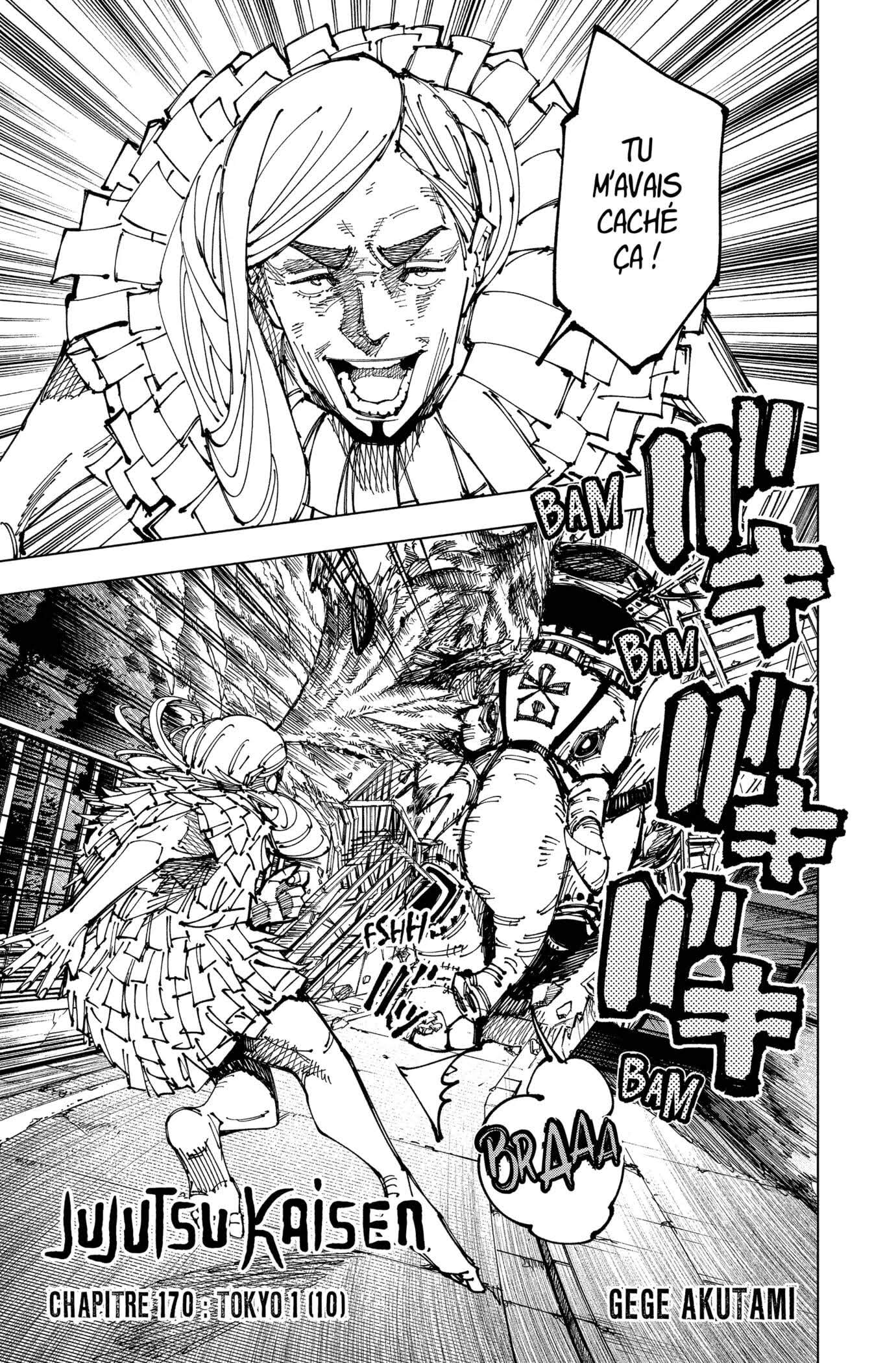 Read Jujutsu Kaisen (fr) Manga Online