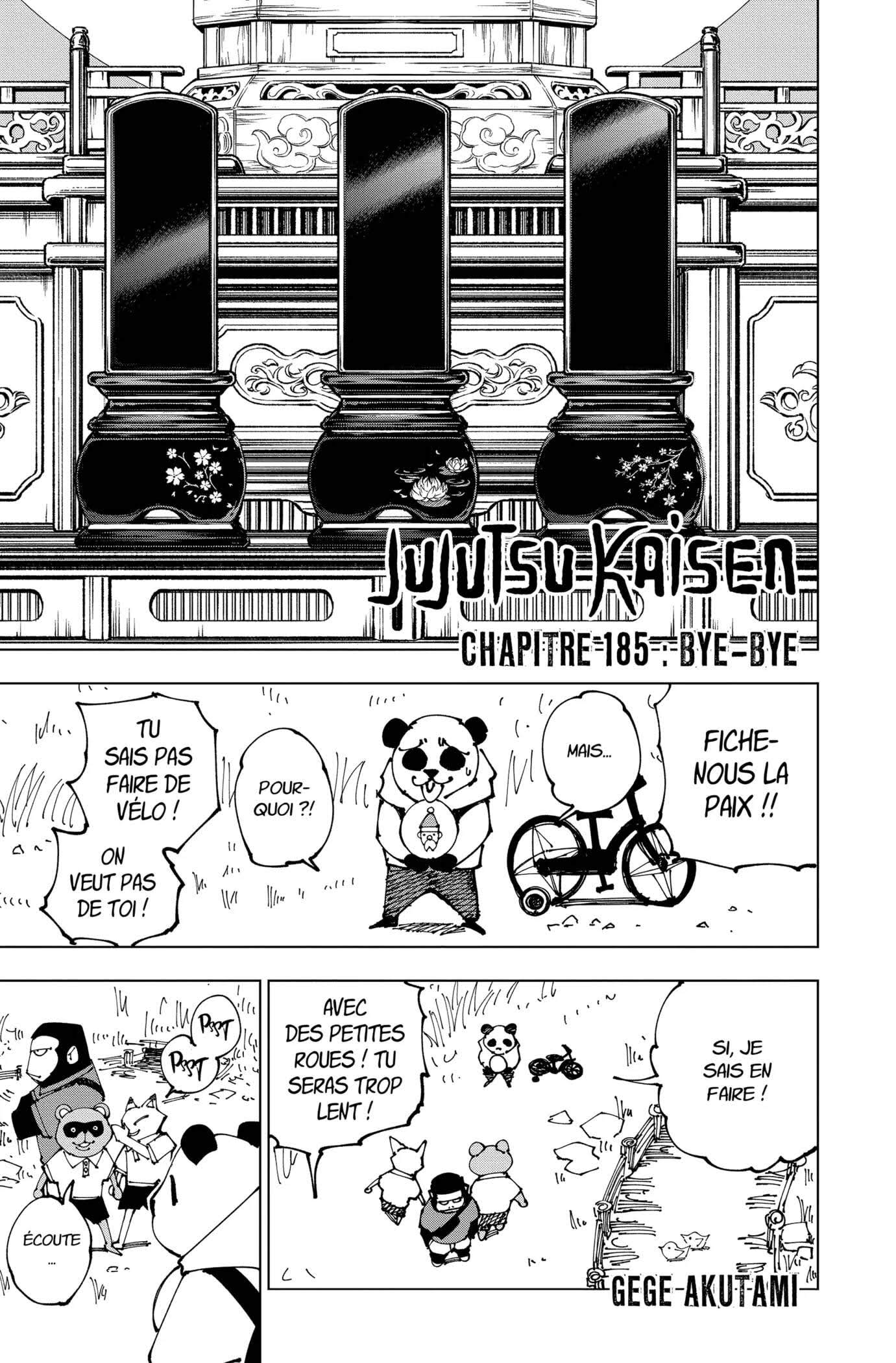 Read Jujutsu Kaisen (fr) Manga Online