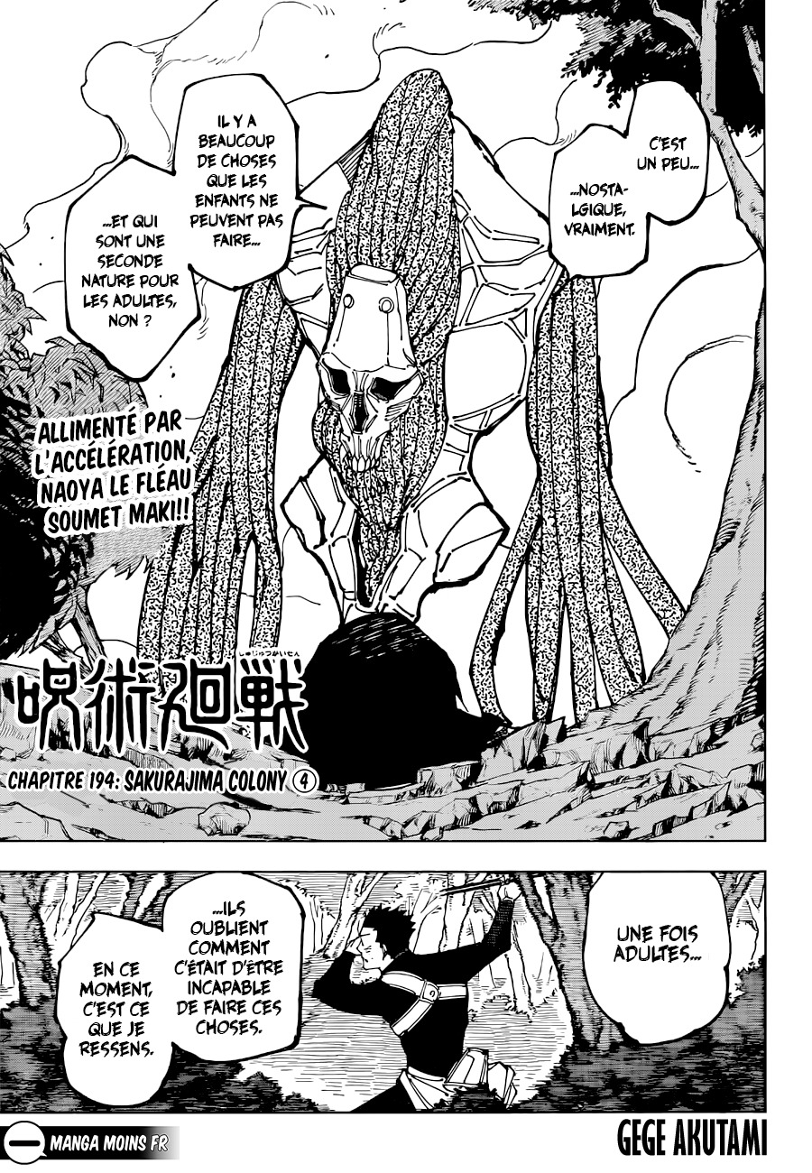 Read Jujutsu Kaisen (fr) Manga Online