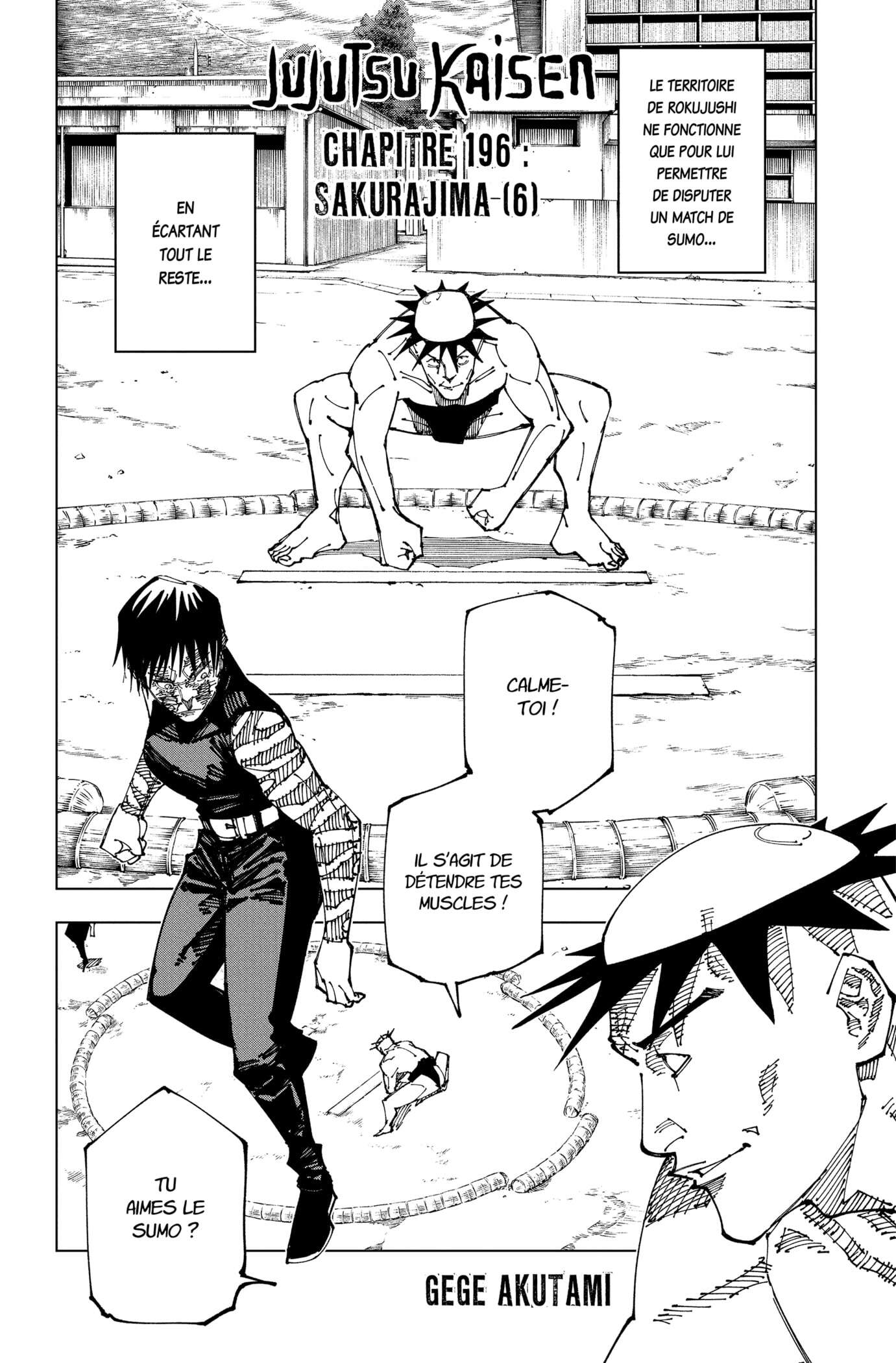 Read Jujutsu Kaisen (fr) Manga Online