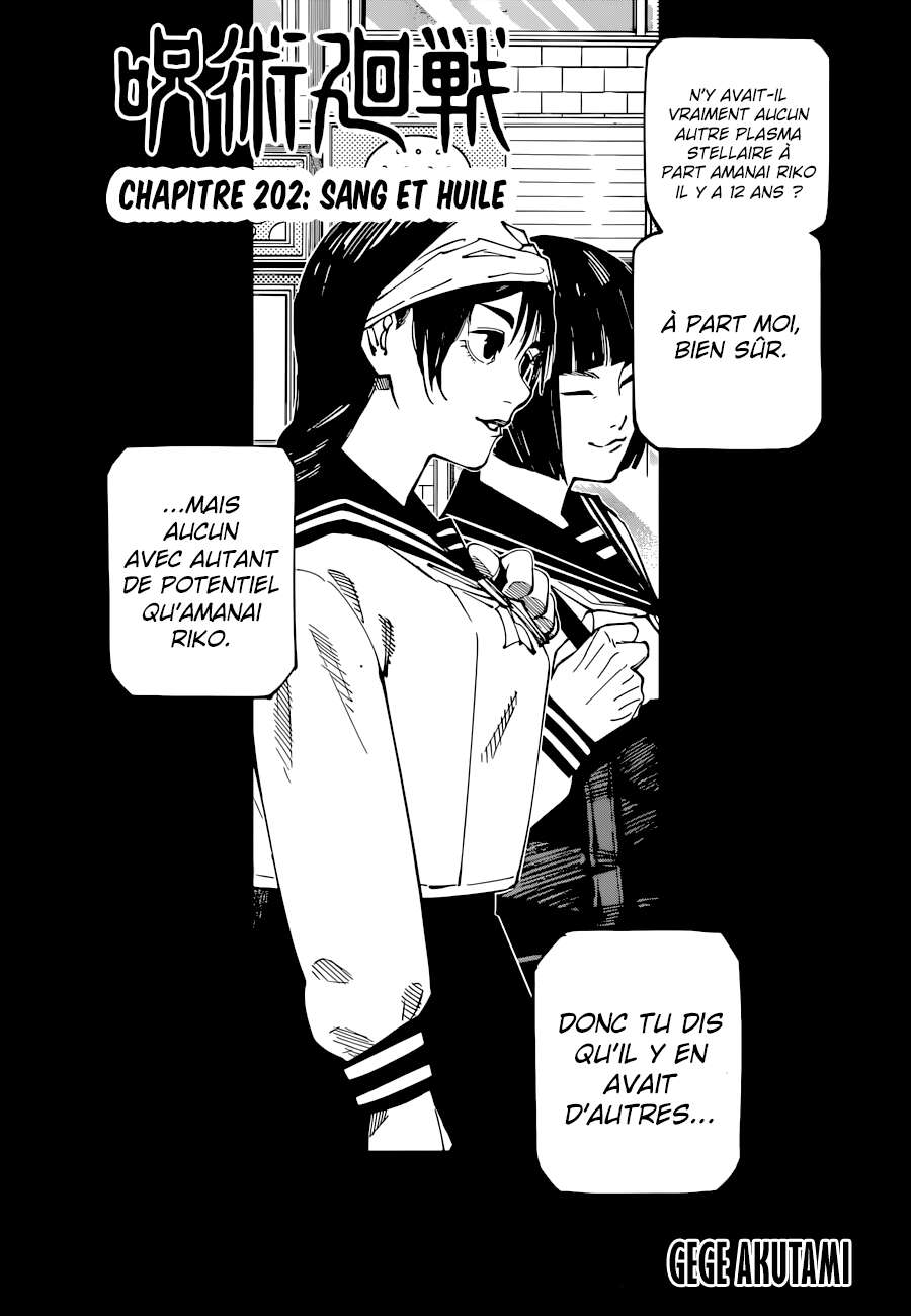 Read Jujutsu Kaisen (fr) Manga Online