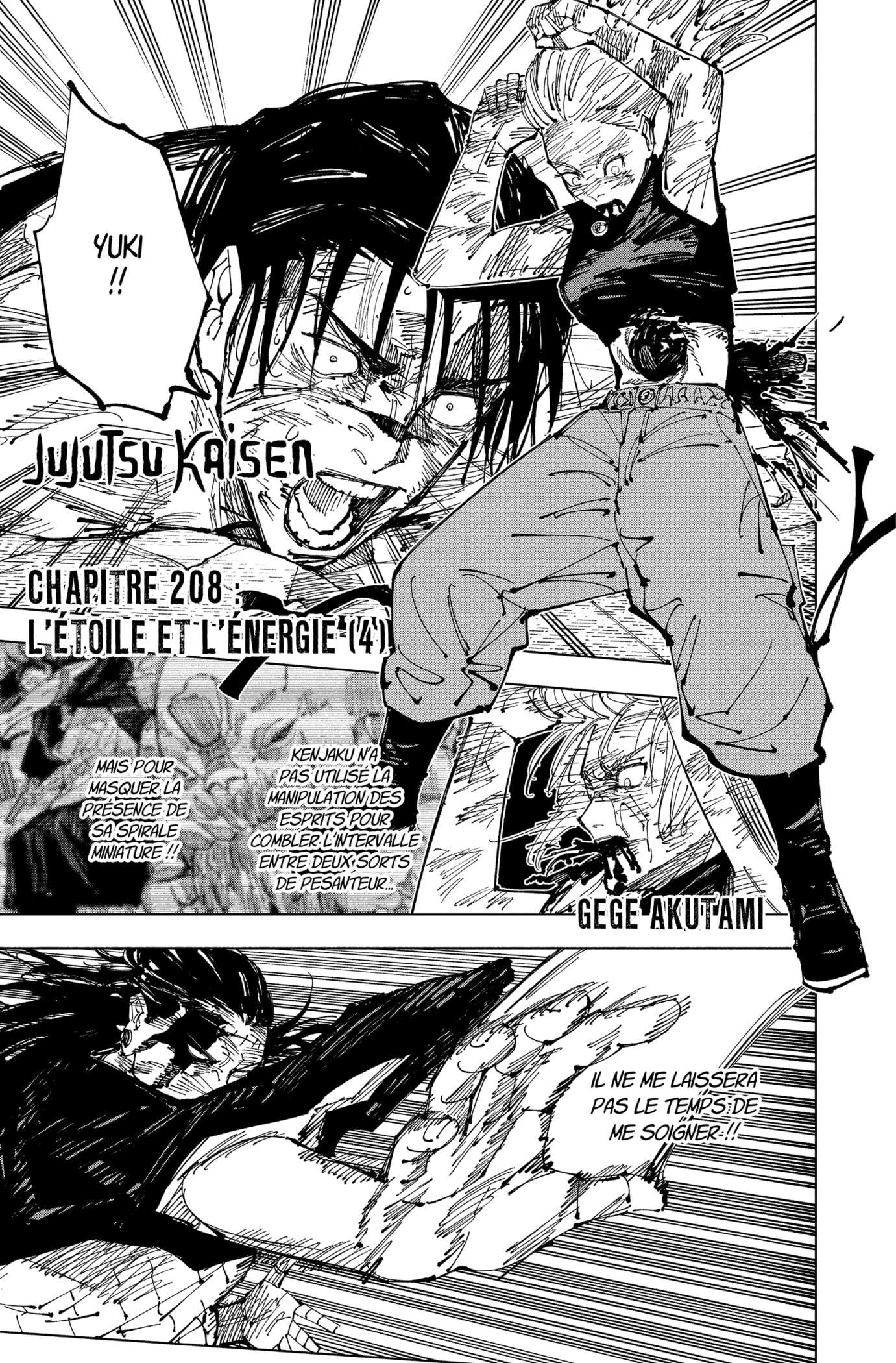 Read Jujutsu Kaisen (fr) Manga Online