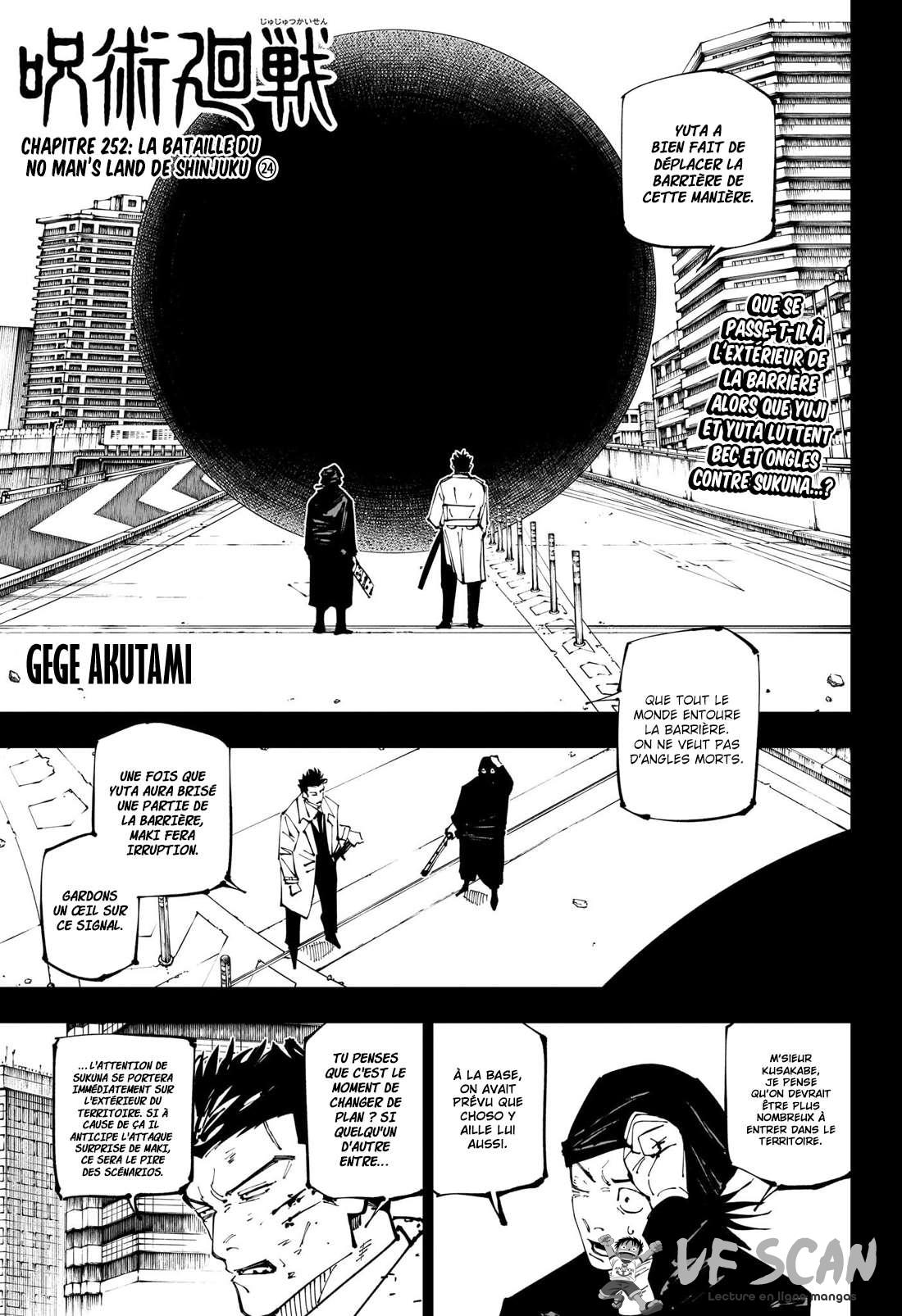 Read Jujutsu Kaisen (fr) Manga Online