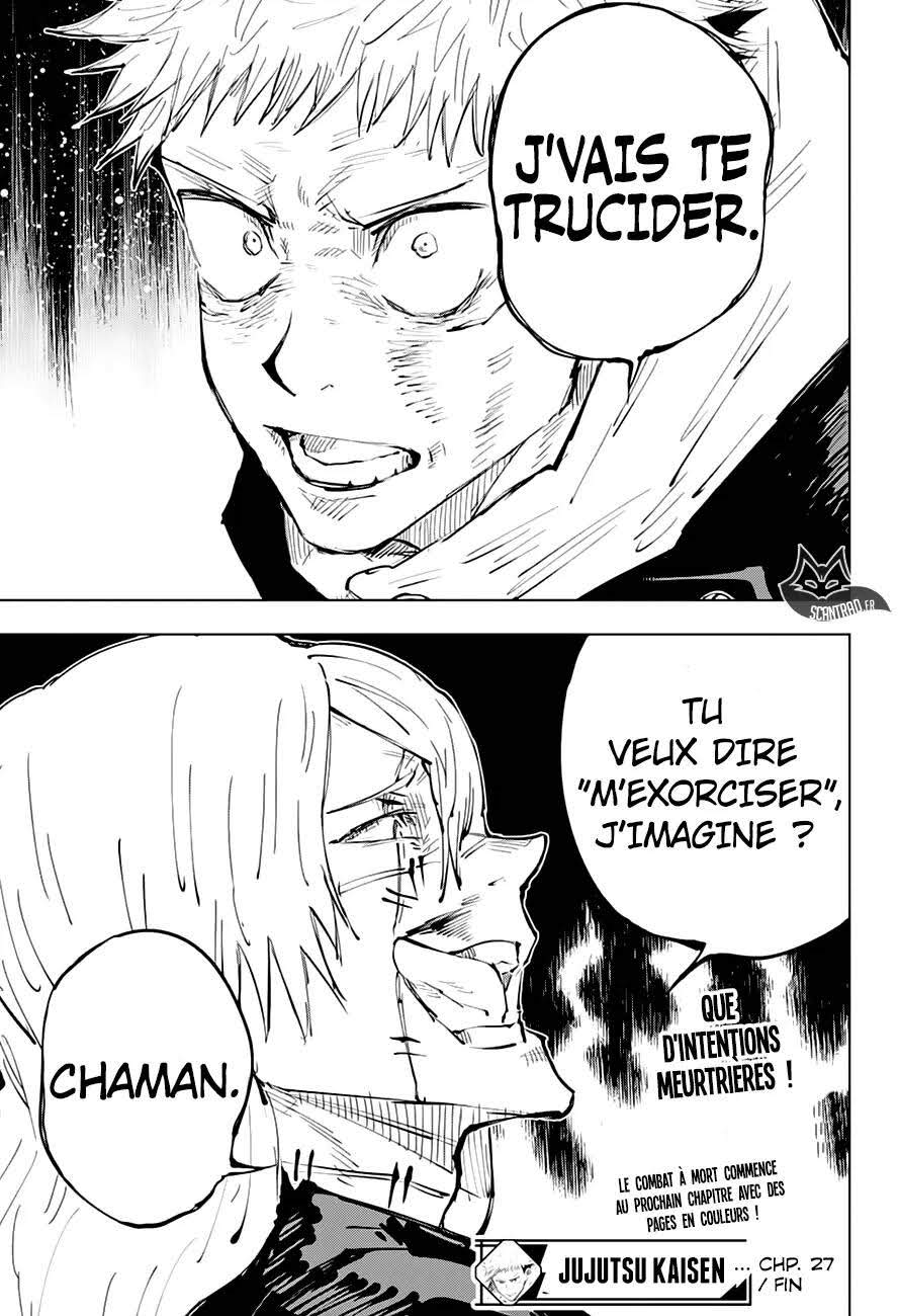 Read Jujutsu Kaisen (fr) Manga Online