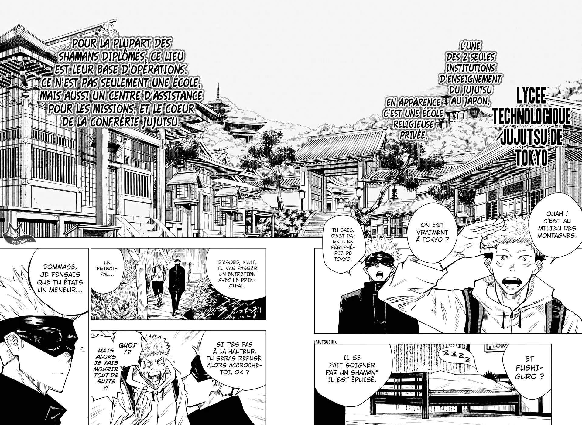 Read Jujutsu Kaisen (fr) Manga Online