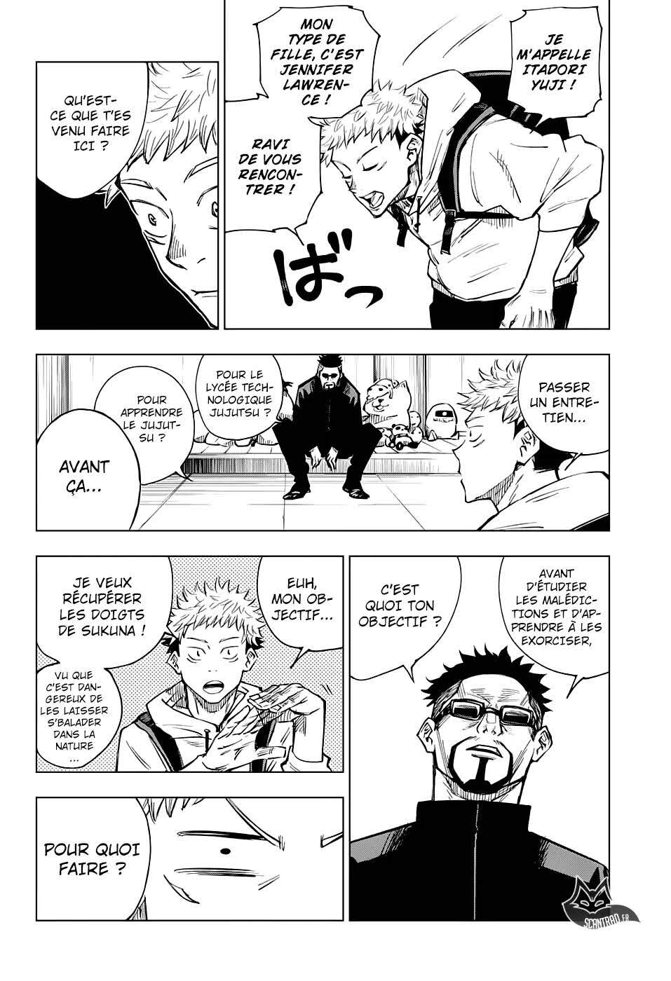 Read Jujutsu Kaisen (fr) Manga Online