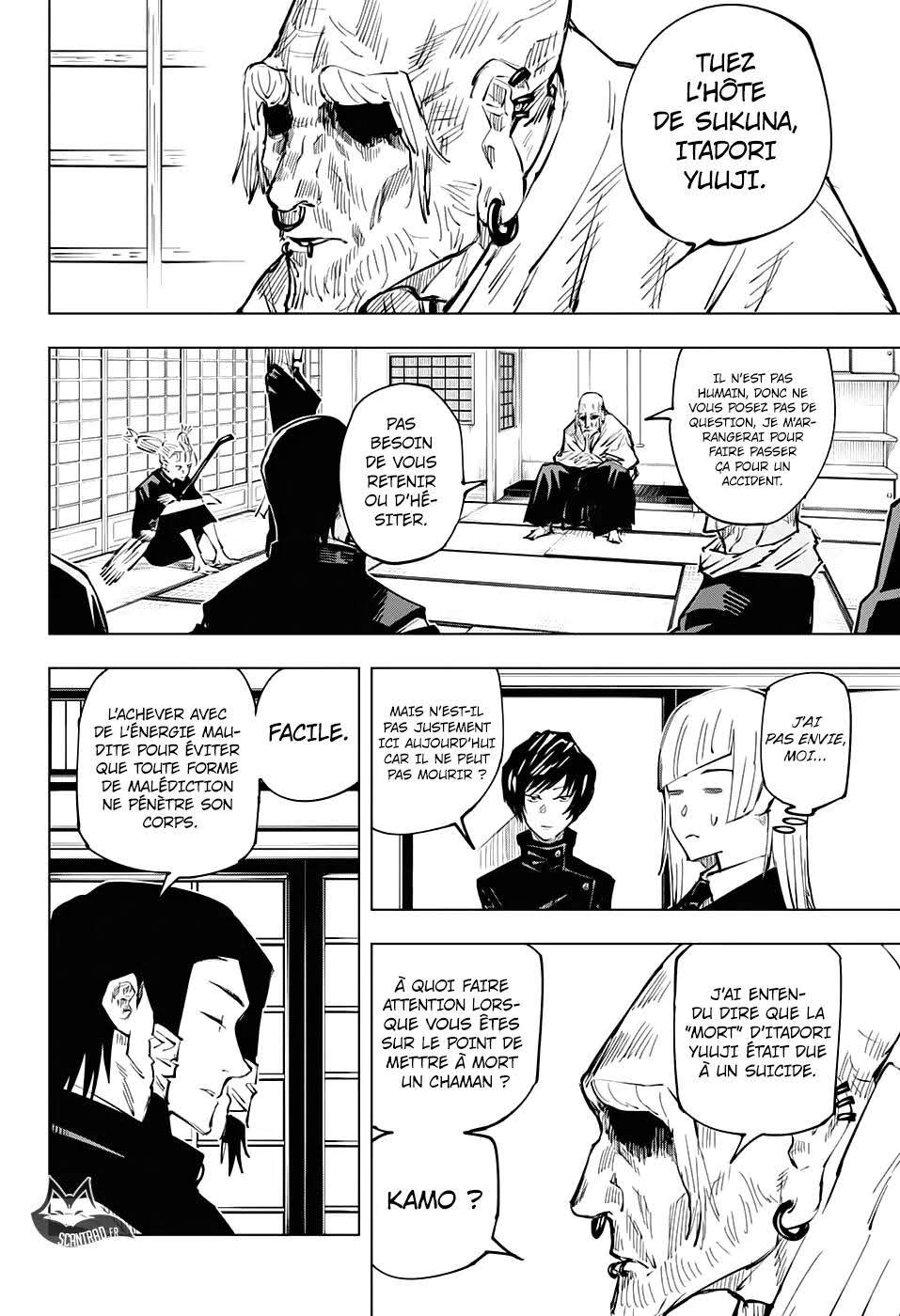 Read Jujutsu Kaisen (fr) Manga Online