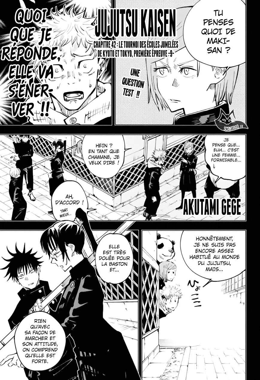Read Jujutsu Kaisen (fr) Manga Online