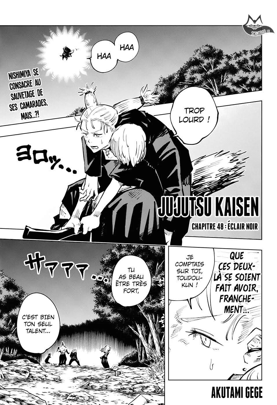 Read Jujutsu Kaisen (fr) Manga Online