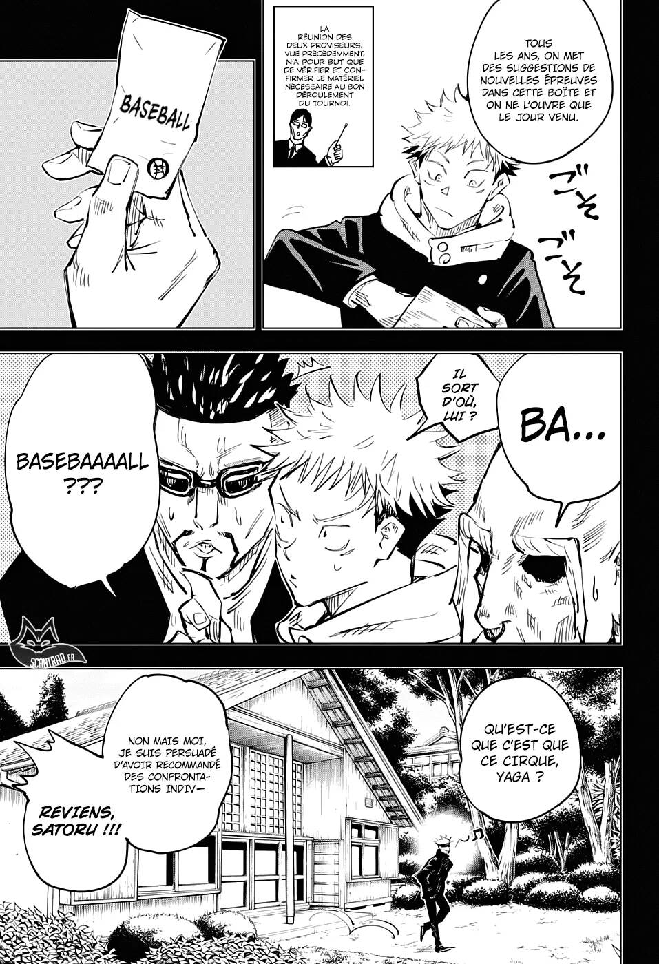 Read Jujutsu Kaisen (fr) Manga Online