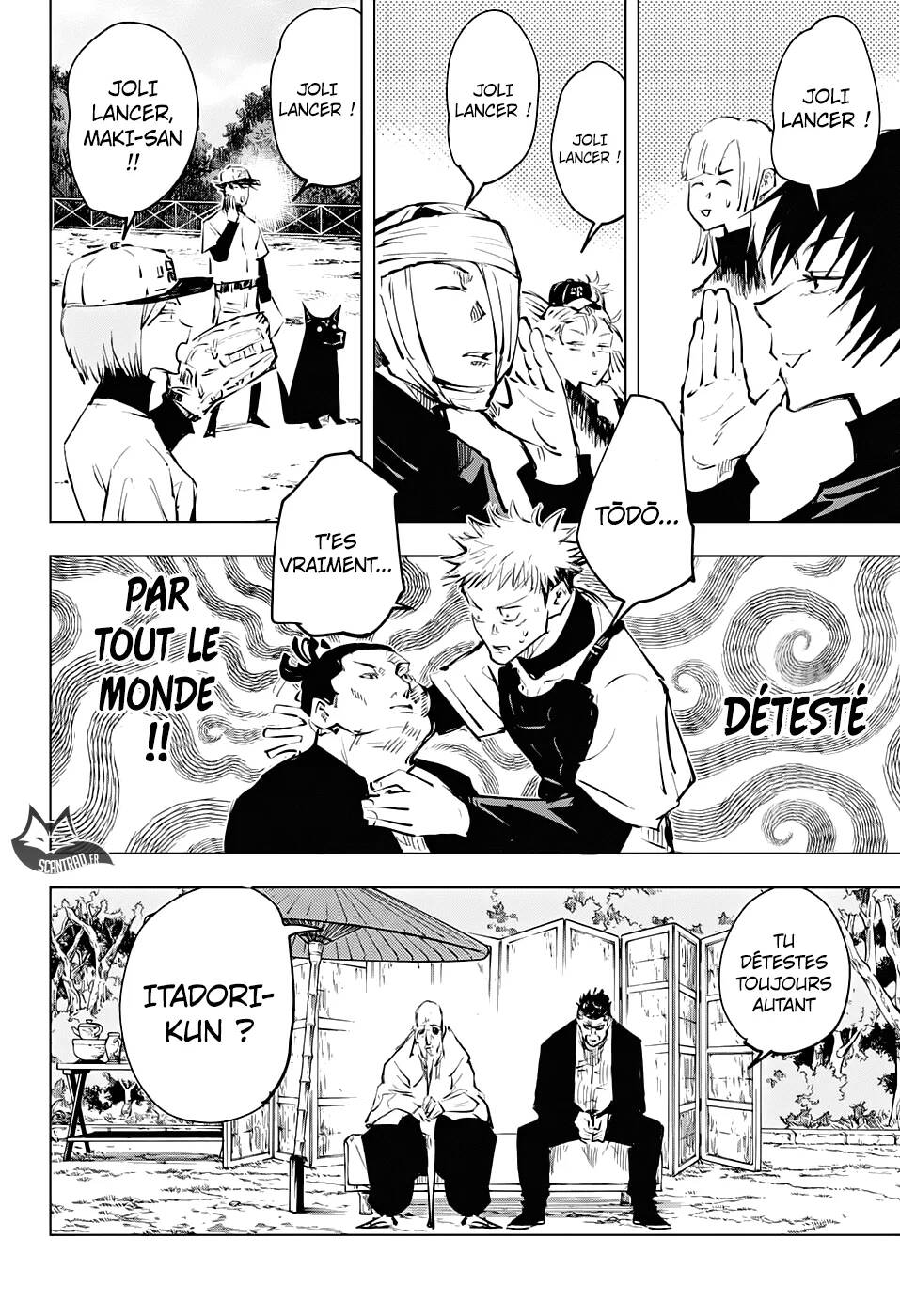 Read Jujutsu Kaisen (fr) Manga Online