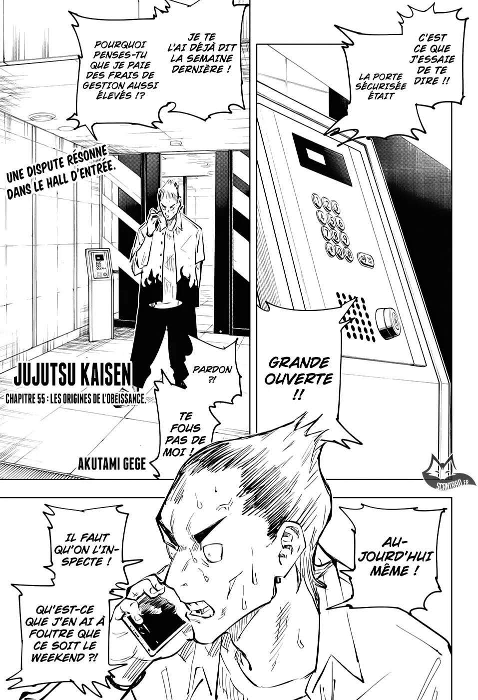 Read Jujutsu Kaisen (fr) Manga Online