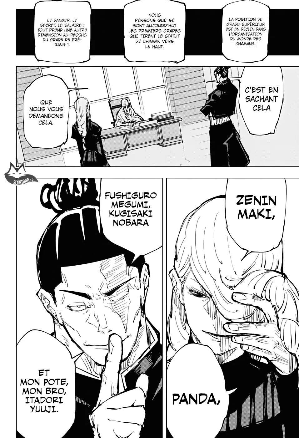 Read Jujutsu Kaisen (fr) Manga Online