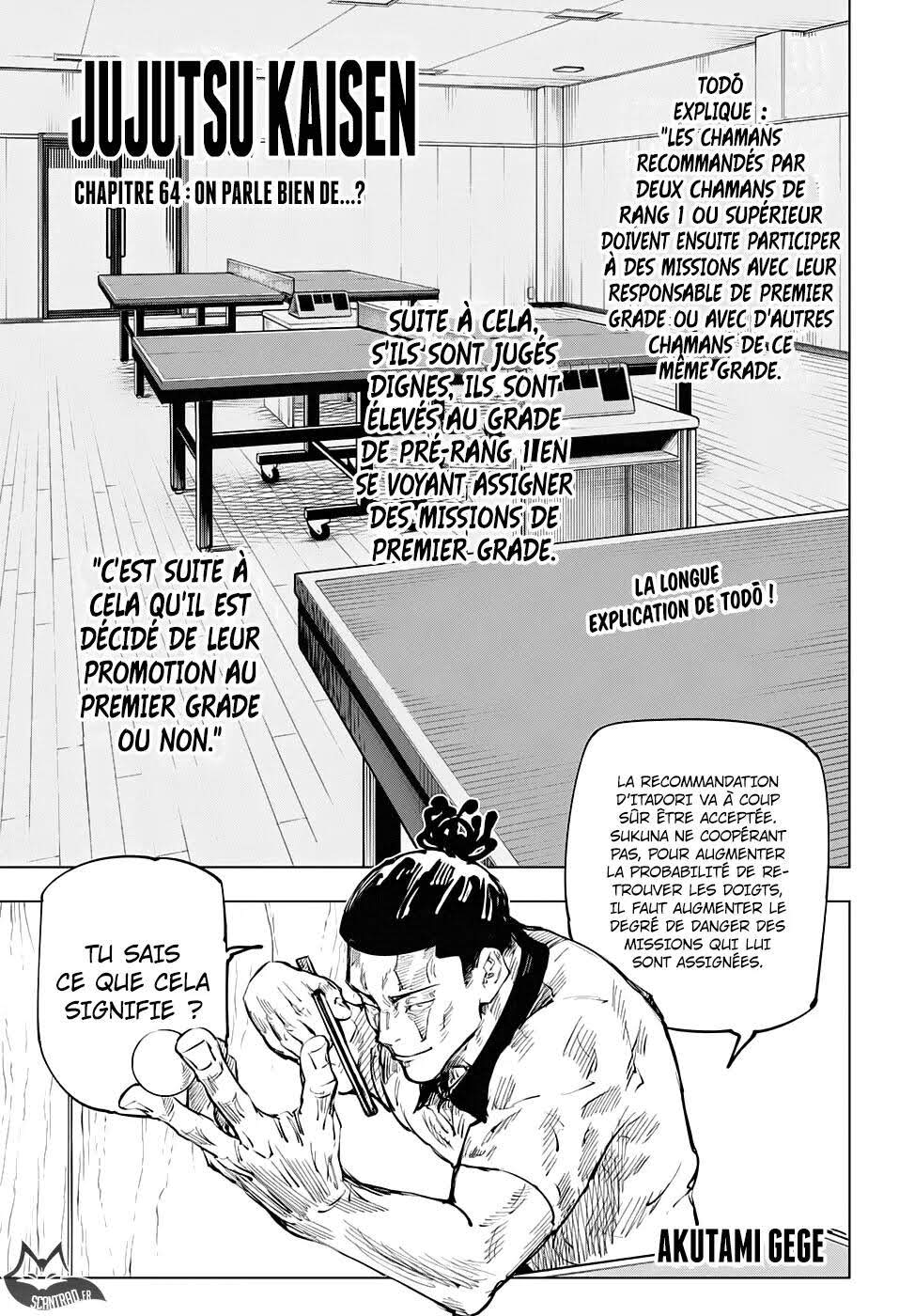 Read Jujutsu Kaisen (fr) Manga Online