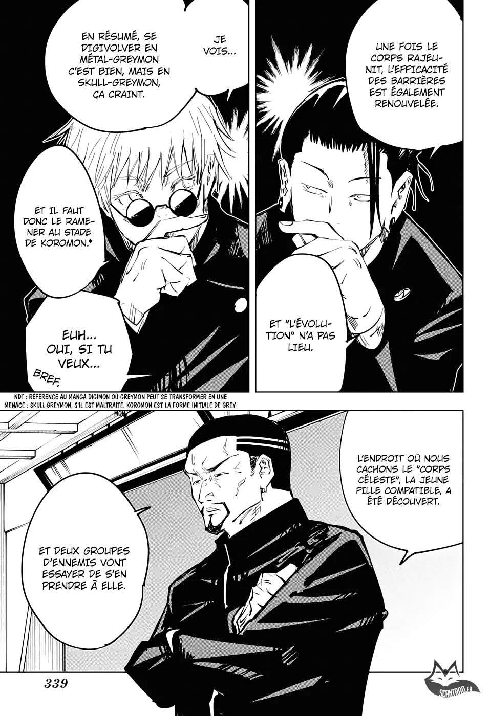 Read Jujutsu Kaisen (fr) Manga Online