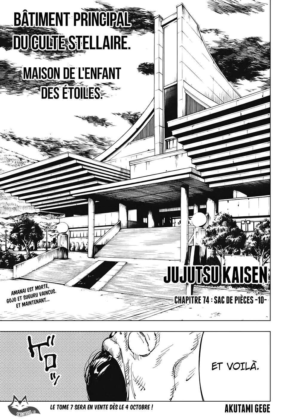 Read Jujutsu Kaisen (fr) Manga Online