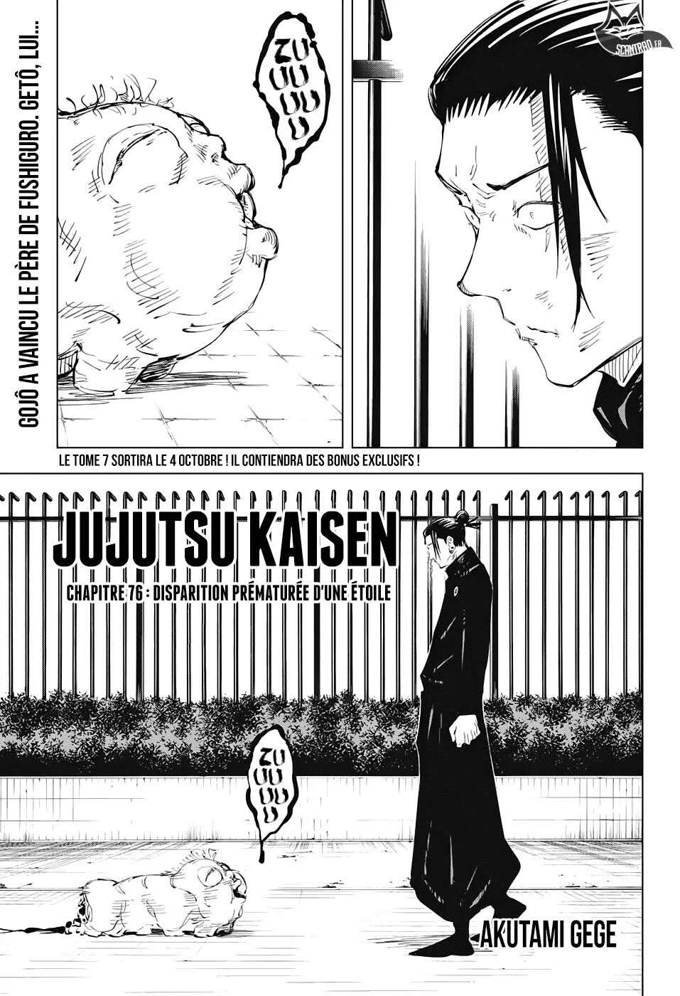 Read Jujutsu Kaisen (fr) Manga Online