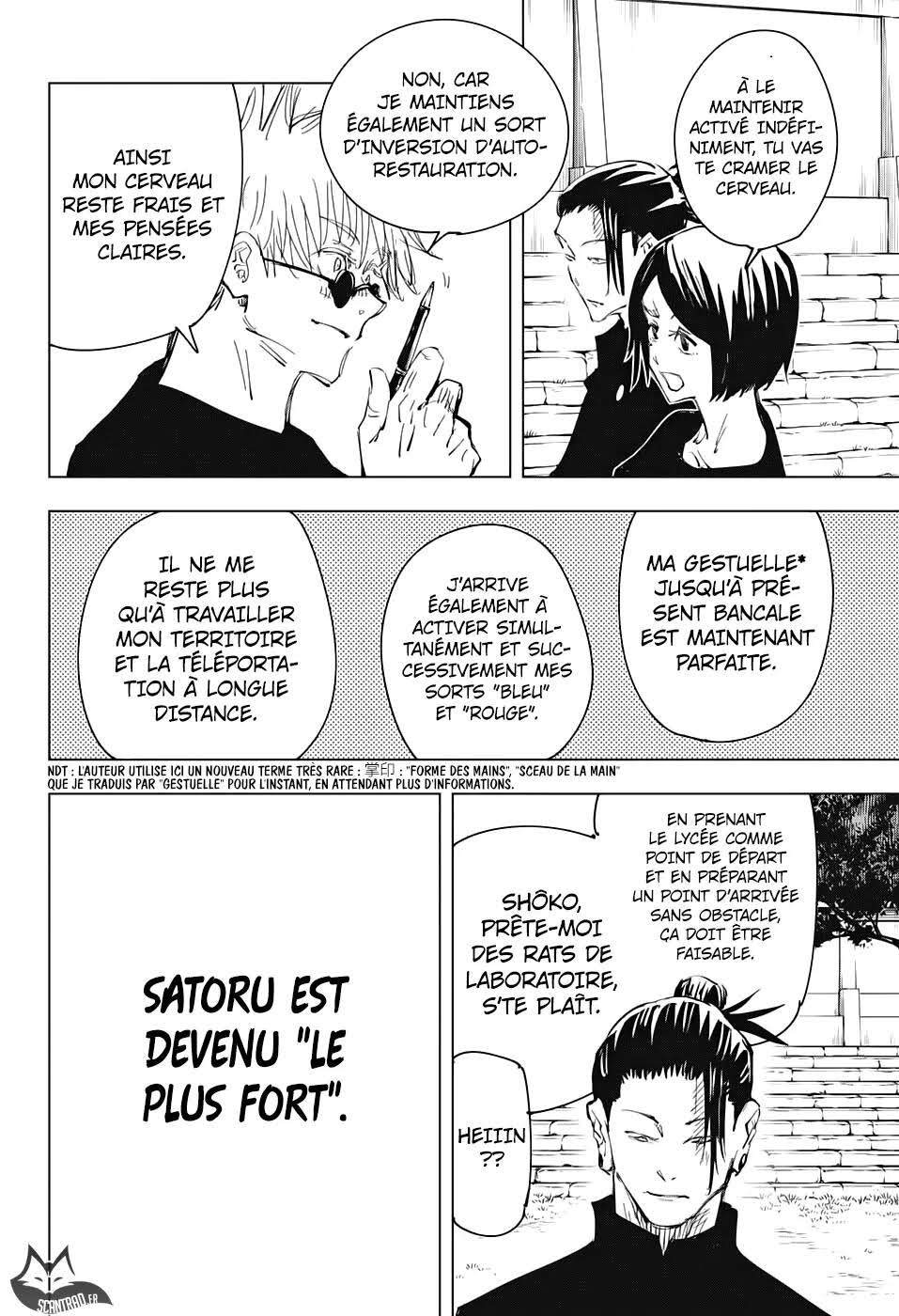 Read Jujutsu Kaisen (fr) Manga Online
