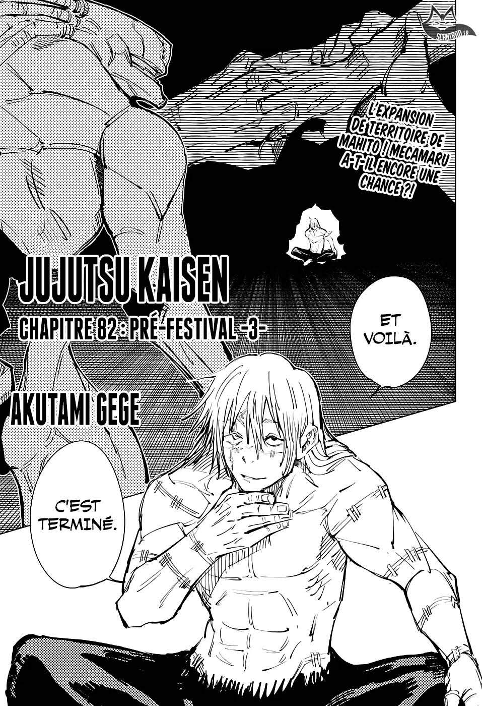 Read Jujutsu Kaisen (fr) Manga Online