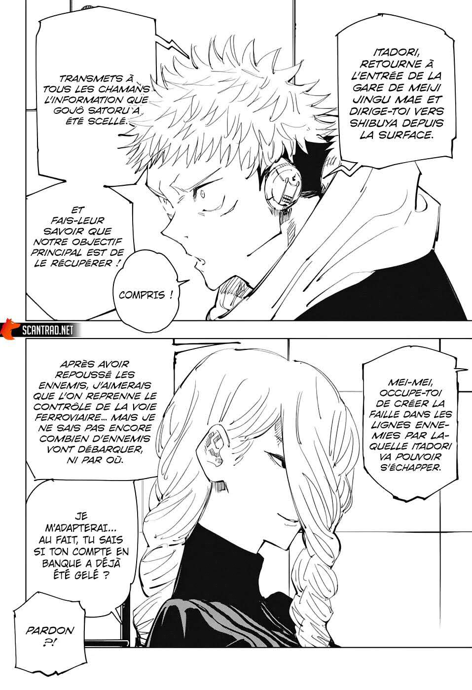 Read Jujutsu Kaisen (fr) Manga Online