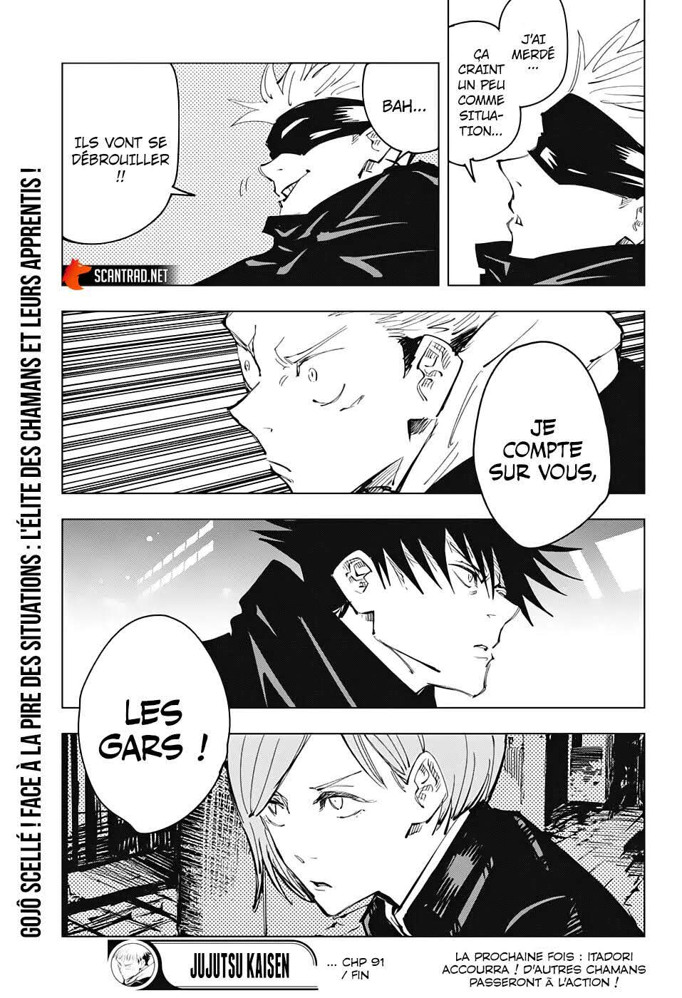 Read Jujutsu Kaisen (fr) Manga Online