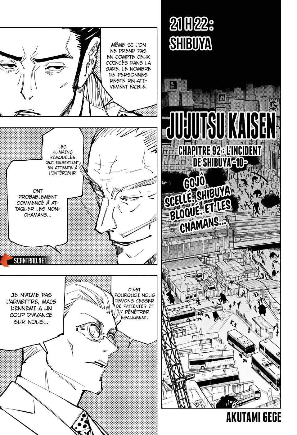 Read Jujutsu Kaisen (fr) Manga Online