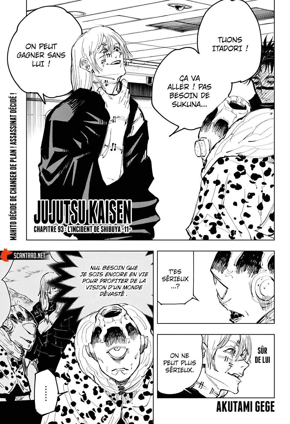 Read Jujutsu Kaisen (fr) Manga Online