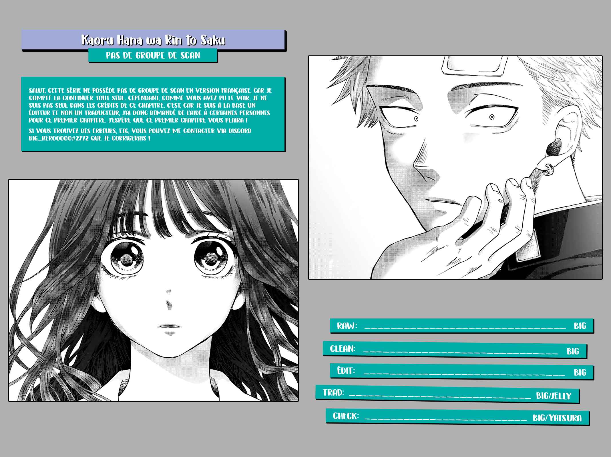 Read Kaoru Hana Wa Rin to Saku (fr) Manga Online