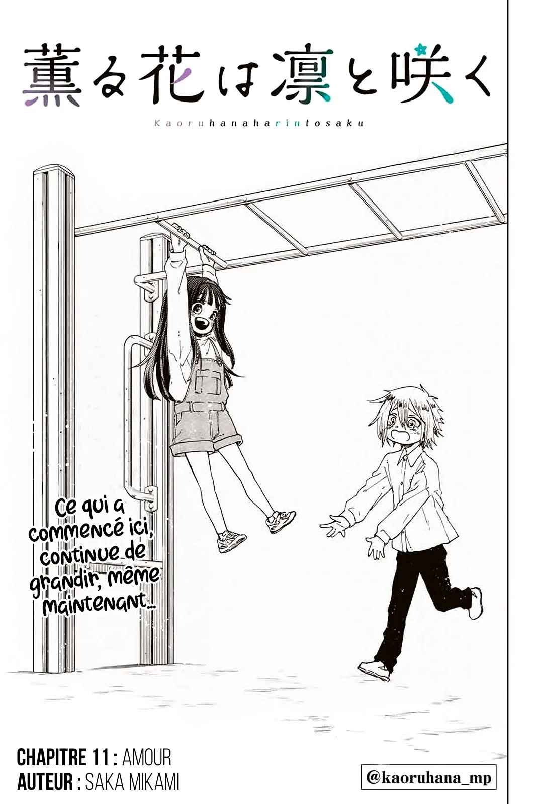 Read Kaoru Hana Wa Rin to Saku (fr) Manga Online