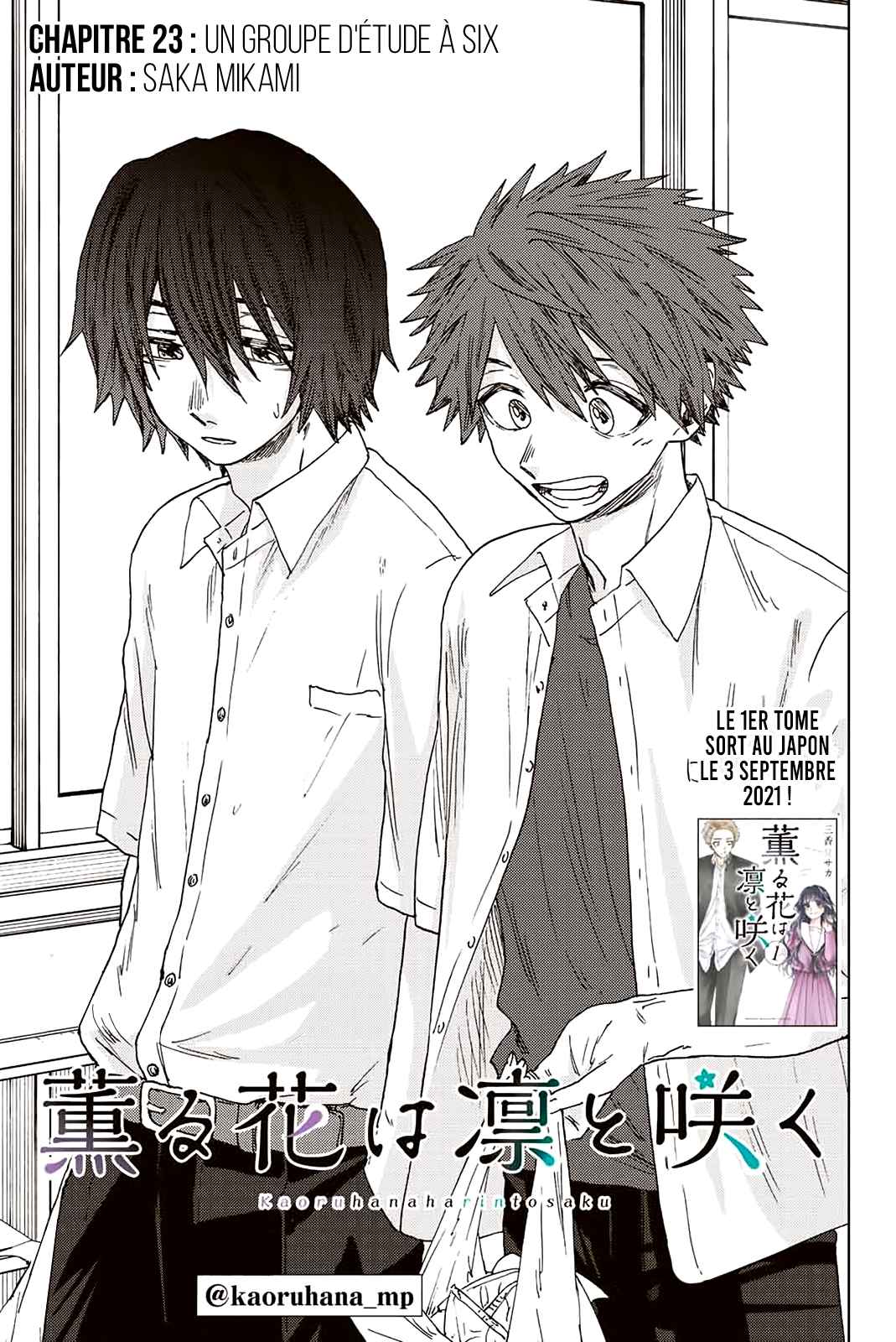 Read Kaoru Hana Wa Rin to Saku (fr) Manga Online