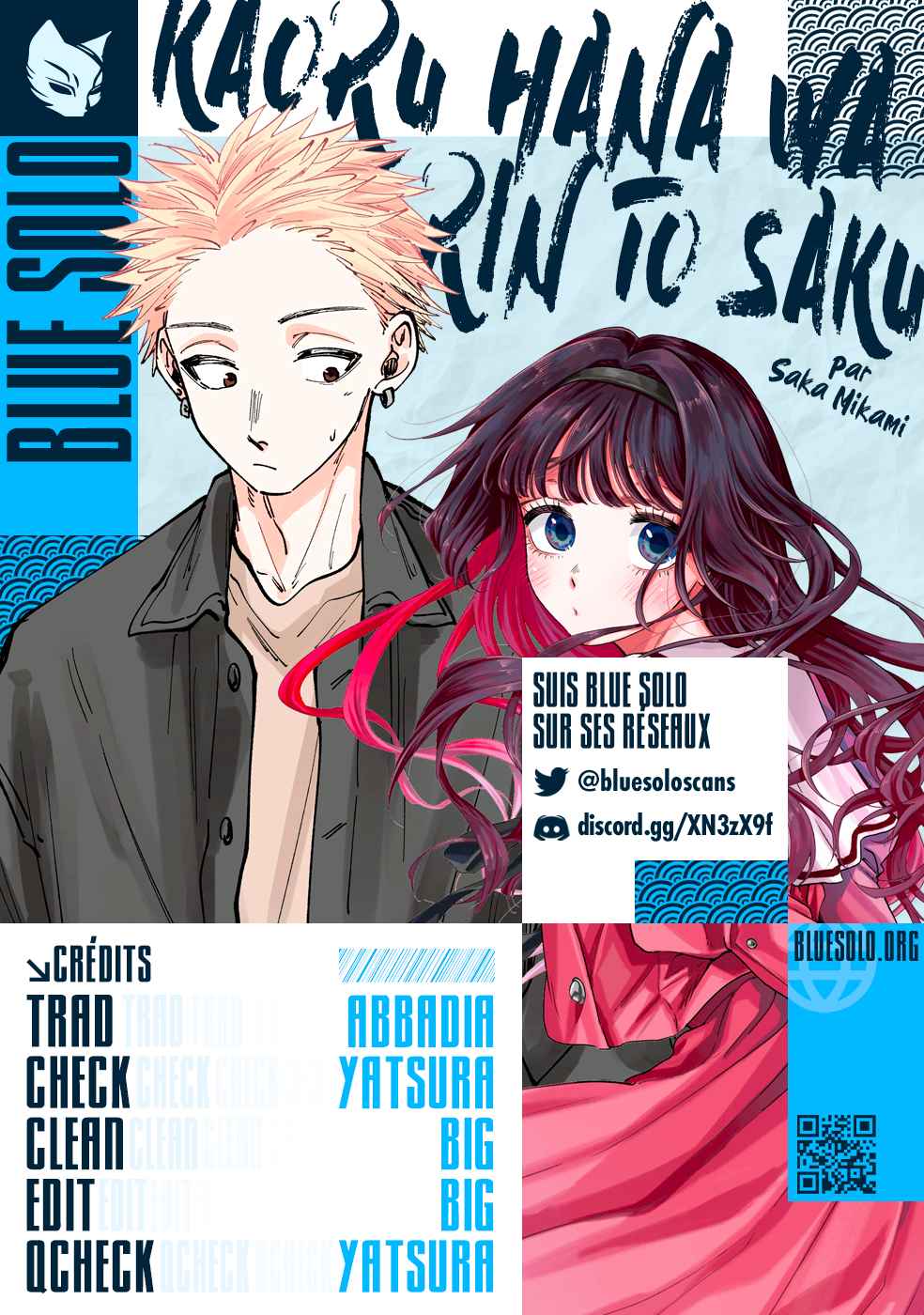 Read Kaoru Hana Wa Rin to Saku (fr) Manga Online