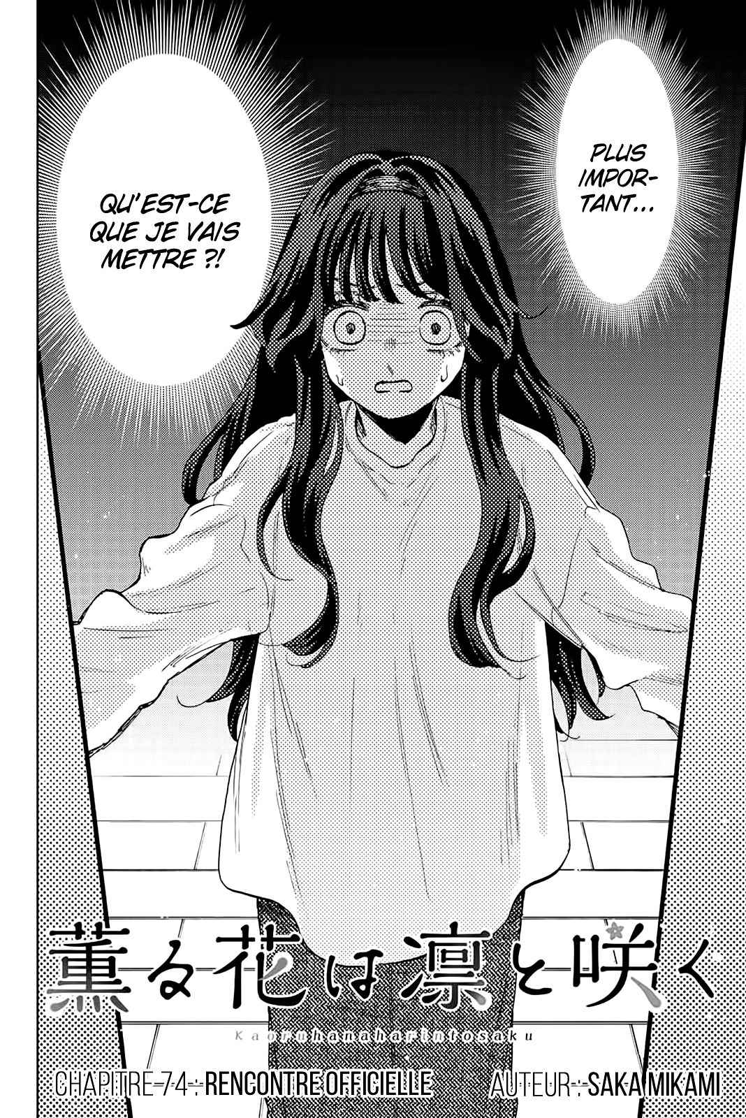 Read Kaoru Hana Wa Rin to Saku (fr) Manga Online
