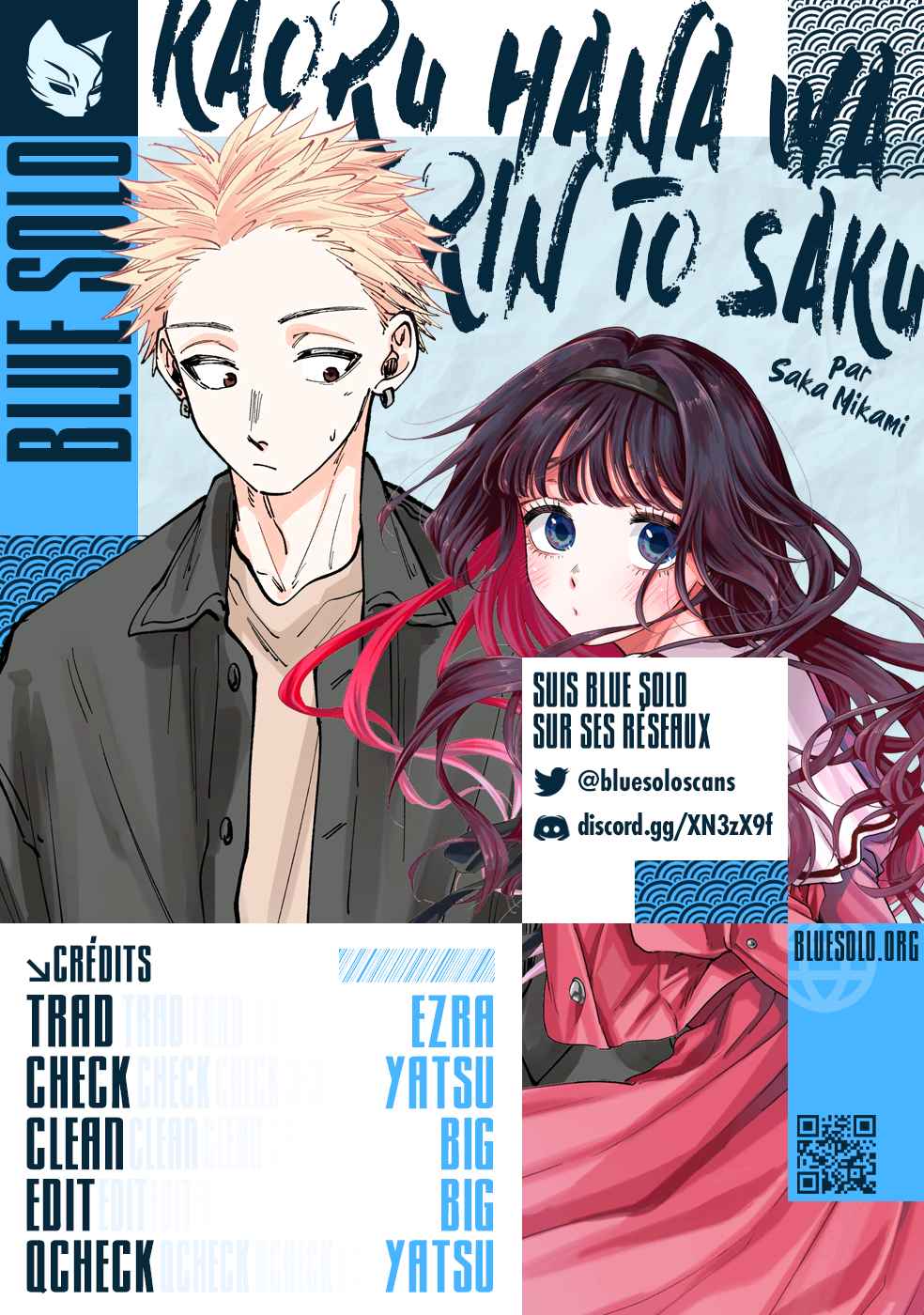Read Kaoru Hana Wa Rin to Saku (fr) Manga Online