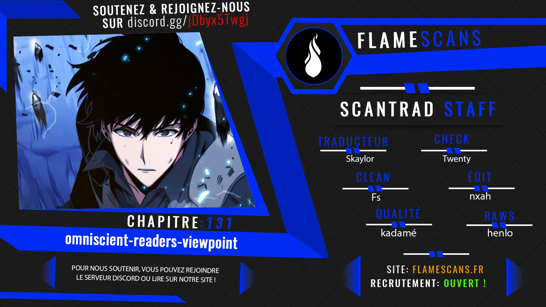 Read Omniscient Reader’s Viewpoint (fr) Manga Online
