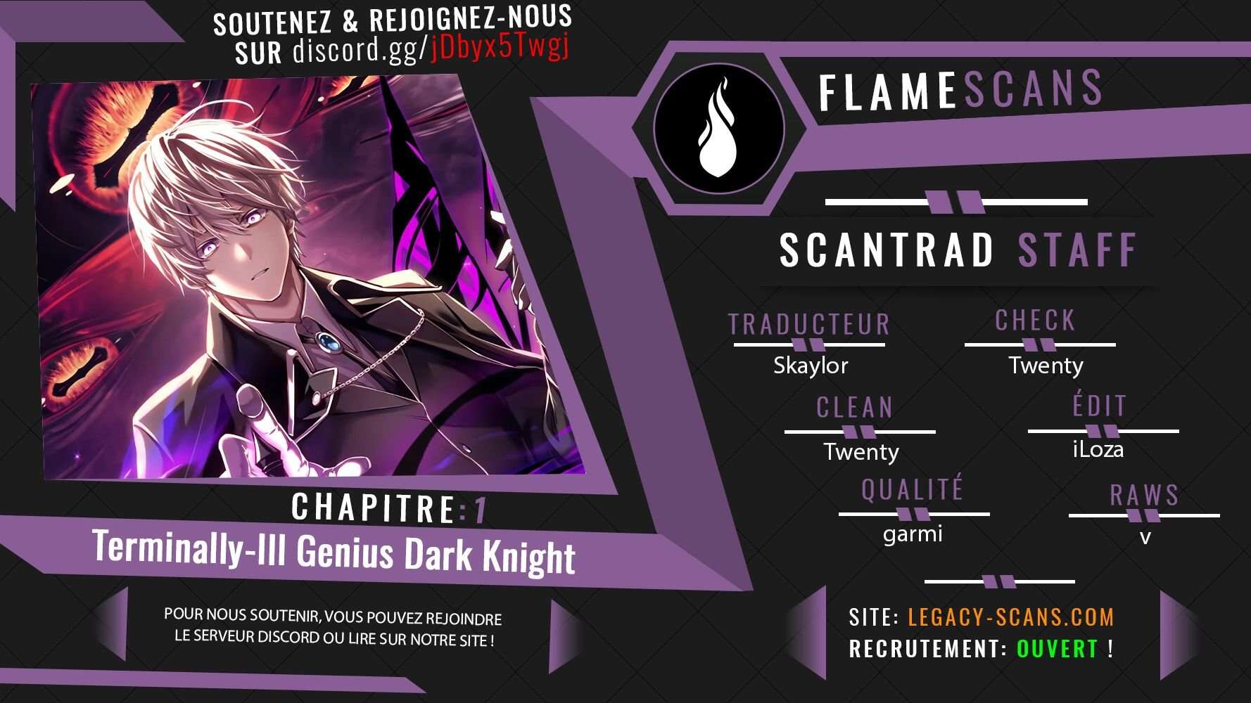 Read Terminally-Ill Genius Dark Knight (fr) Manga Online