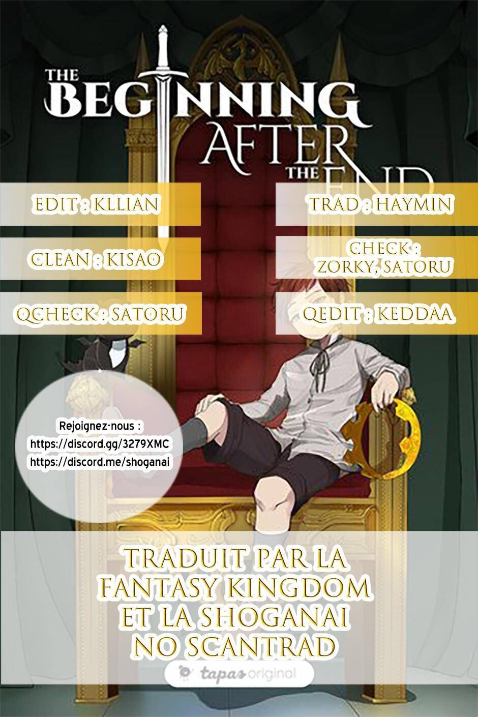 Read The Beginning After the End (fr) Manga Online