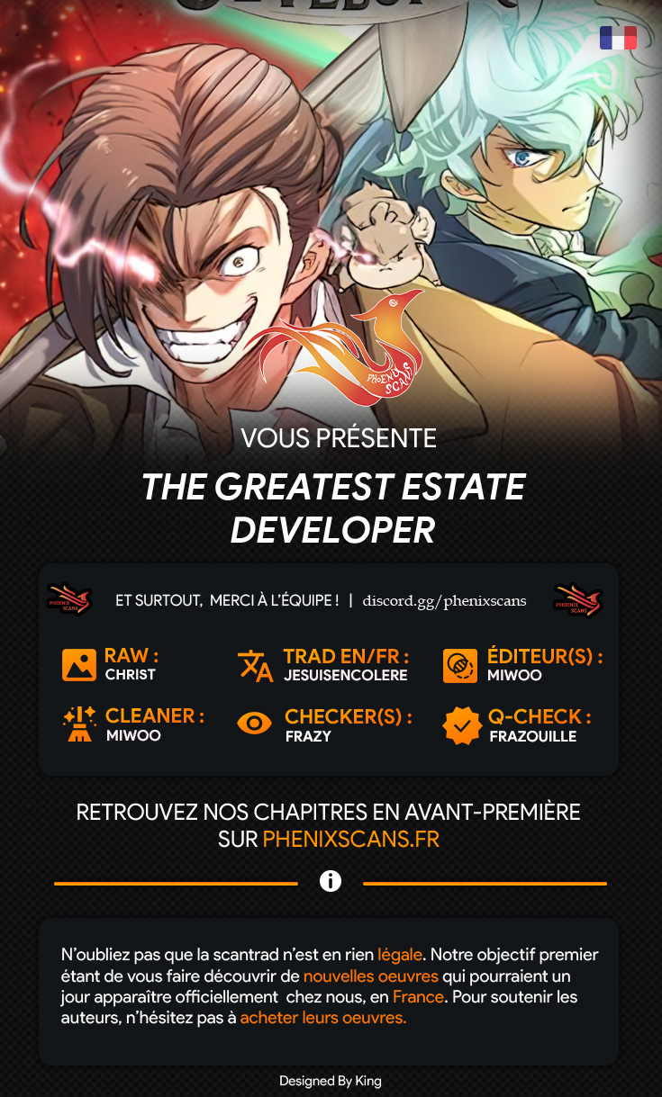 Read The Greatest Estate Developer (fr) Manga Online