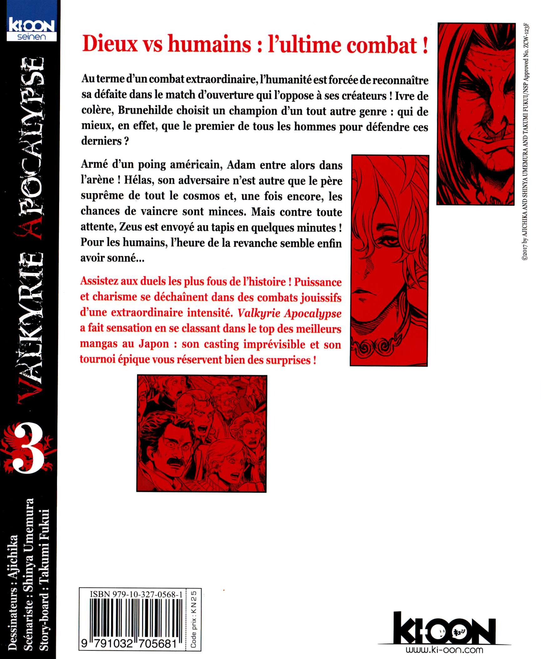 Read Valkyrie Apocalypse (fr) Manga Online